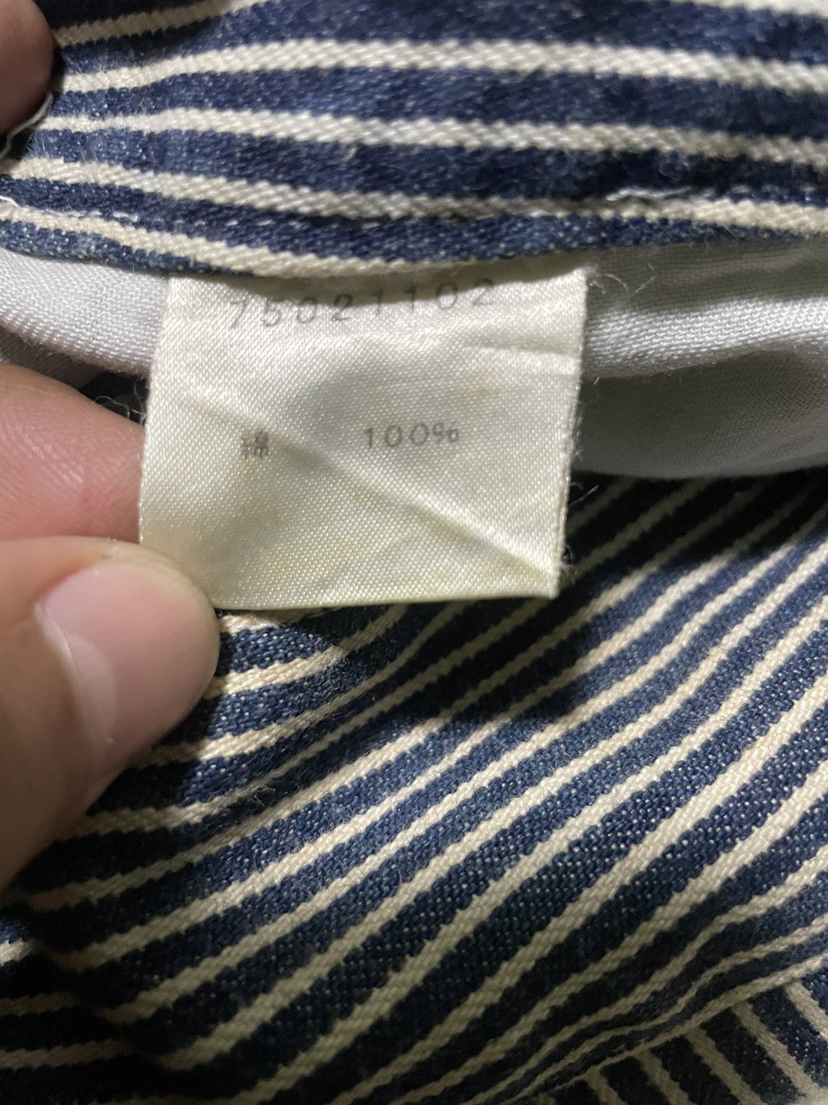 Japanese Brand × Vintage Vintage Puch x Hickory Stripe Denim Size US 32 / EU 48 - 5 Thumbnail