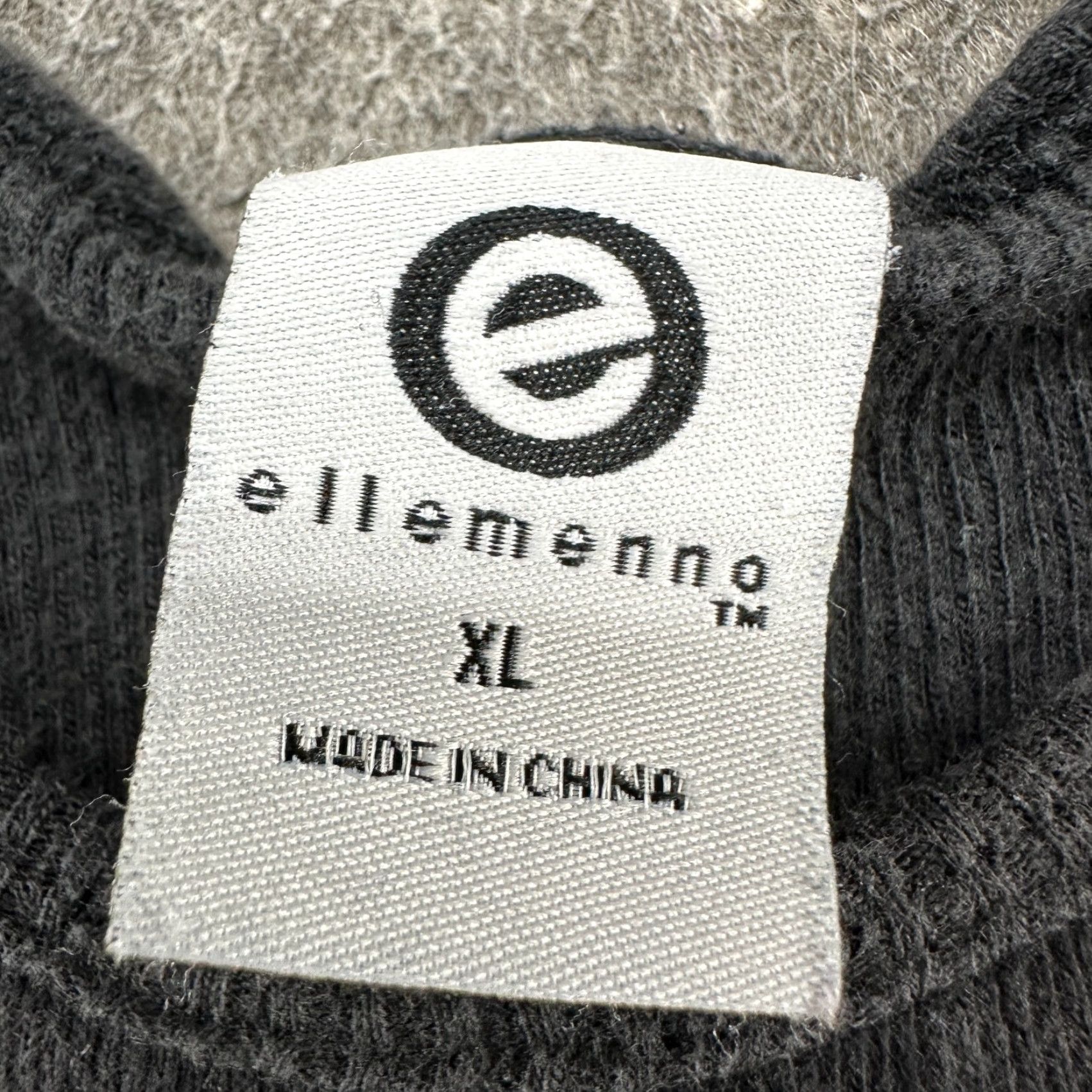 Vintage VINTAGE Ellemnno Shirt Women XL Black Tank Top Ribbed Knit Cotton Sleeveless Y2K Size XL / US 12-14 / IT 48-50 - 2 Thumbnail