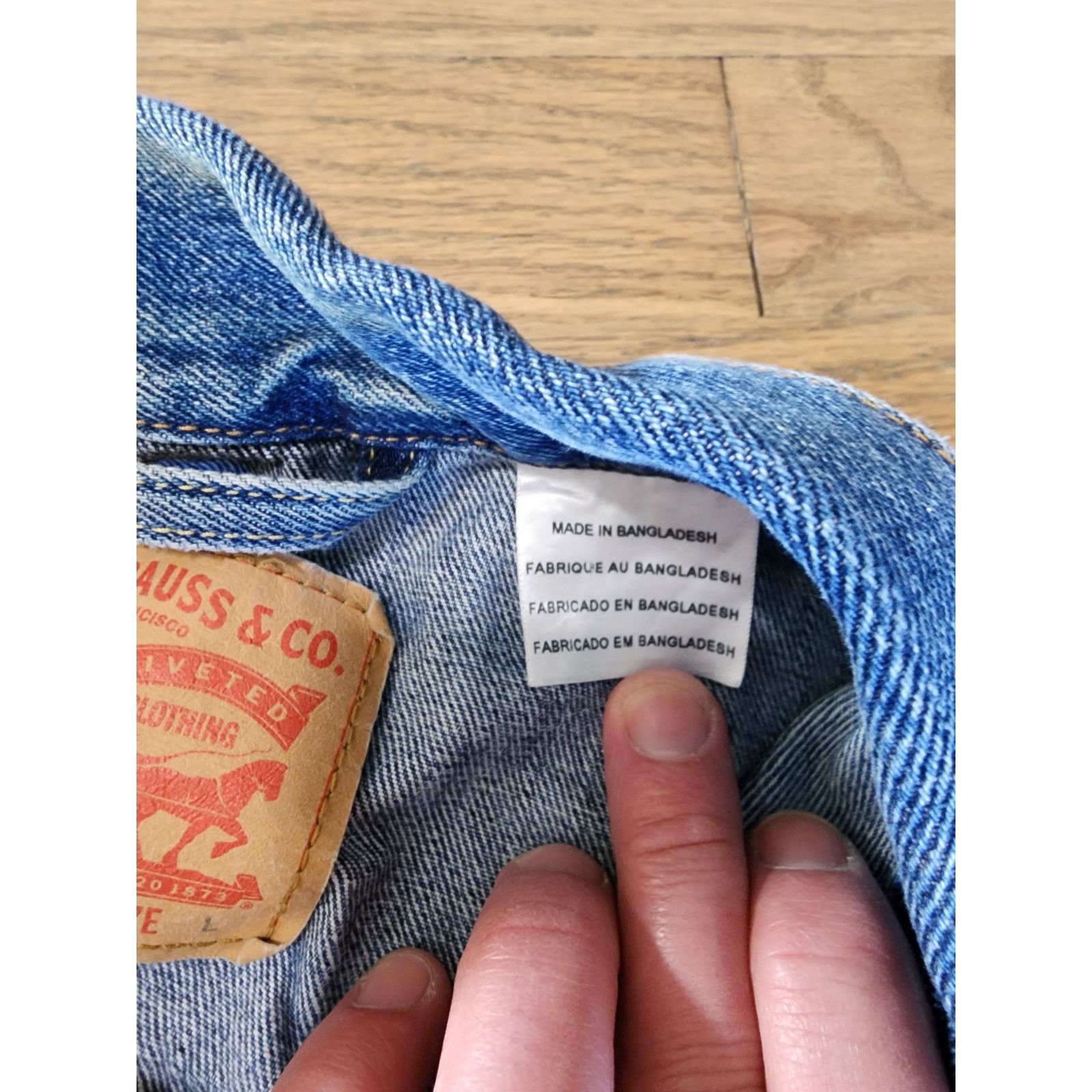 Levi's Levi's Men's Relaxed Fit Trucker Jacket Size US M / EU 48-50 / 2 - 3 Thumbnail