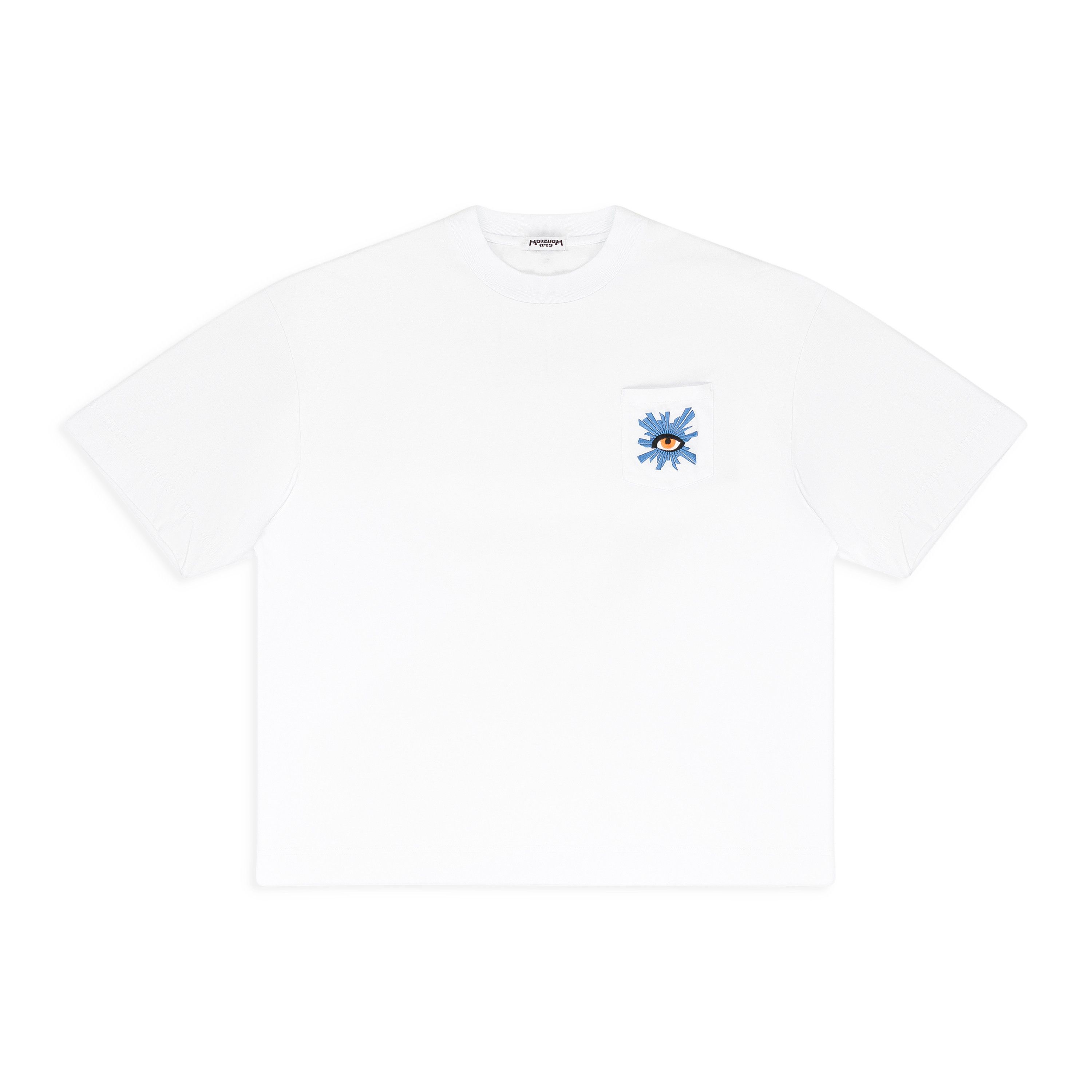 House of Errors WHITE ALL SEEING POCKET T-SHIRT SIZE M