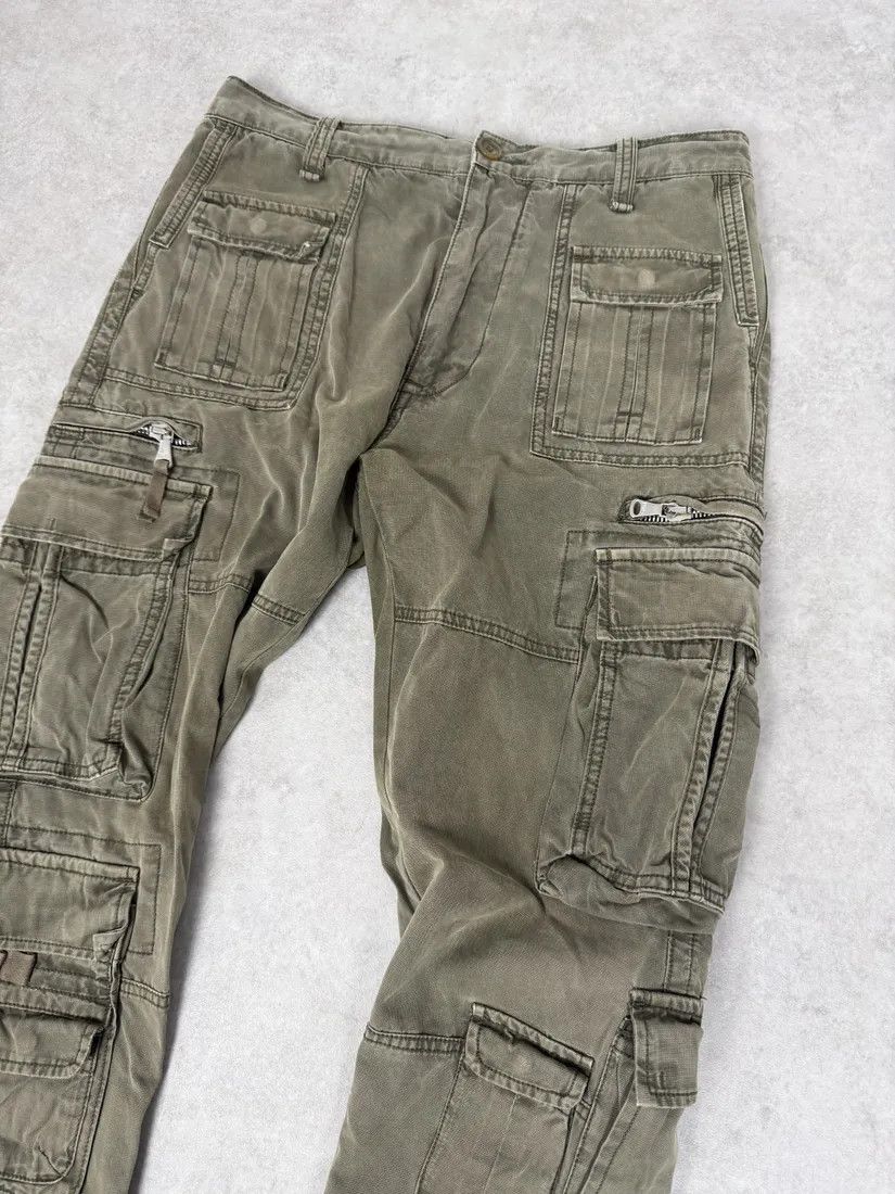 Dolce & Gabbana FW2006 Dolce & Gabbana Olive Multi Pockets Cargo Pants Size US 32 / EU 48 - 10 Thumbnail