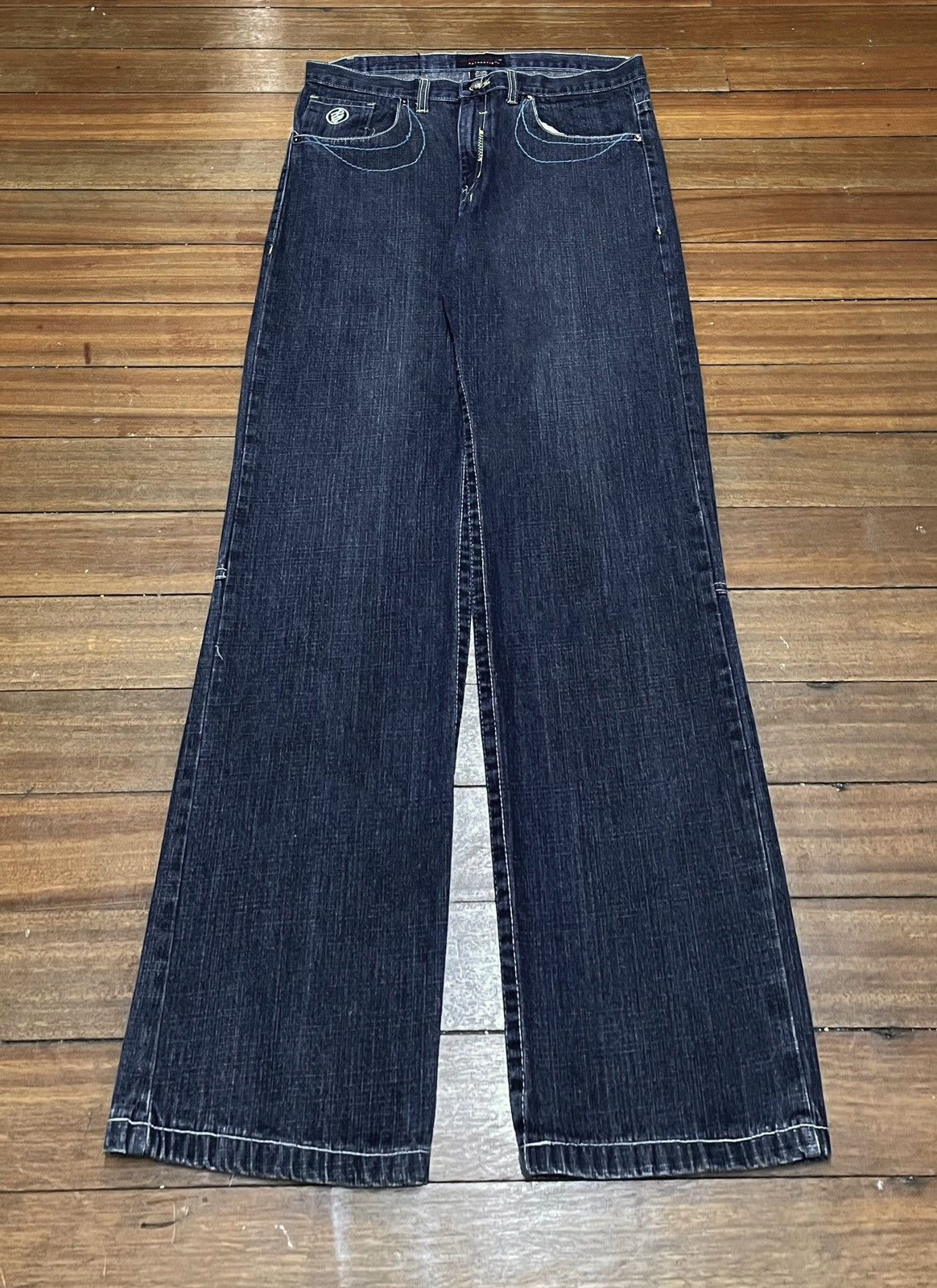 Vintage Rare Design Vintage Japanese Brand Red Ape Baggy Jeans 2009s Size US 36 / EU 52 - 2 Thumbnail