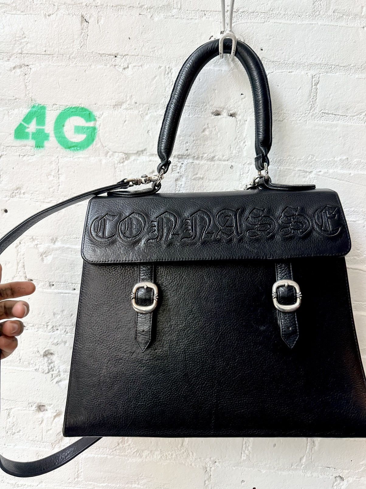 Chrome Hearts Chrome Hearts FRENCH CUNT BITCH CONNASSE XL Travel Bag Size ONE SIZE - 1 Thumbnail