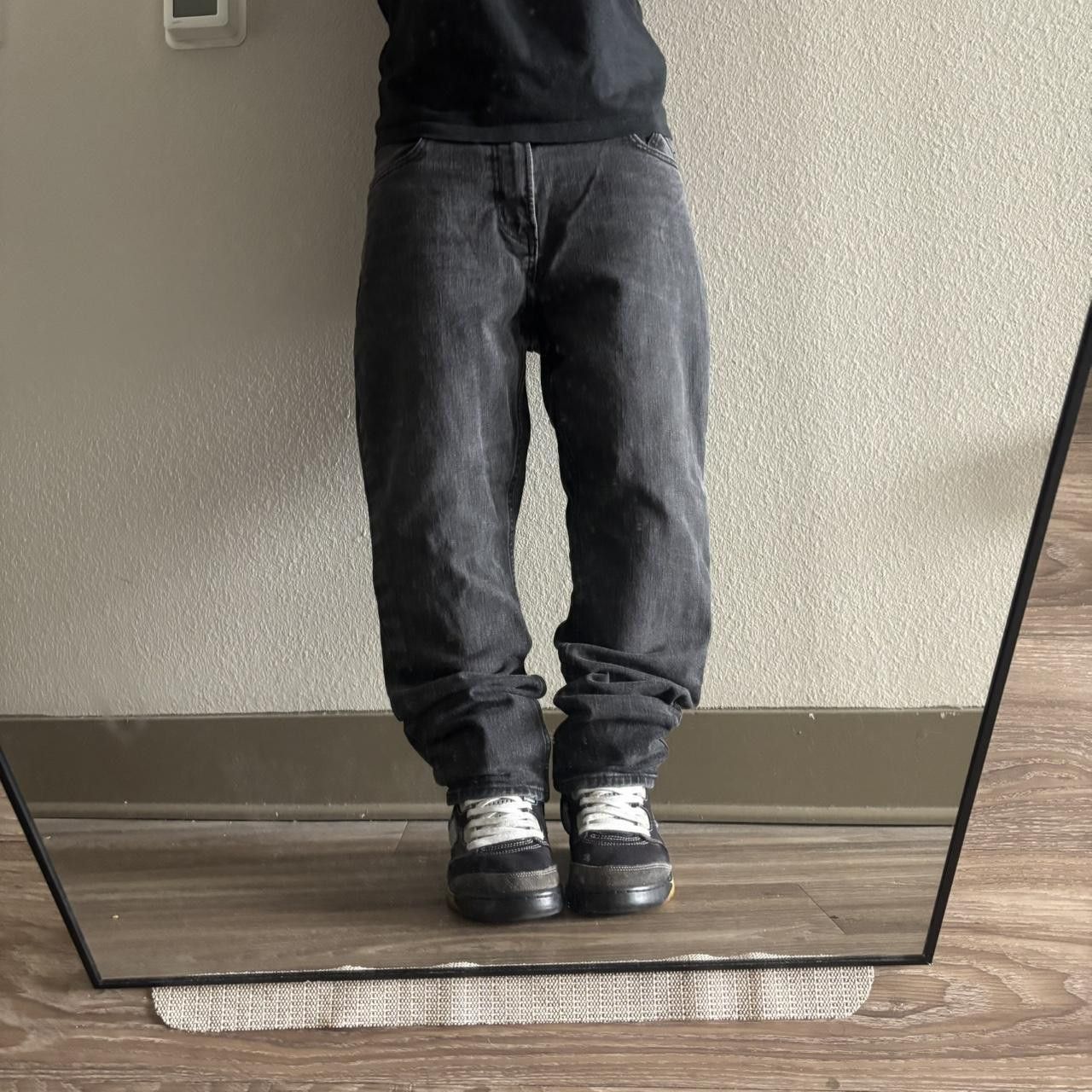Vintage Crazy Vintage Y2K/2000s Grunge Black Essential Denim Jeans! 36x29 Size US 36 / EU 52 - 1 Thumbnail