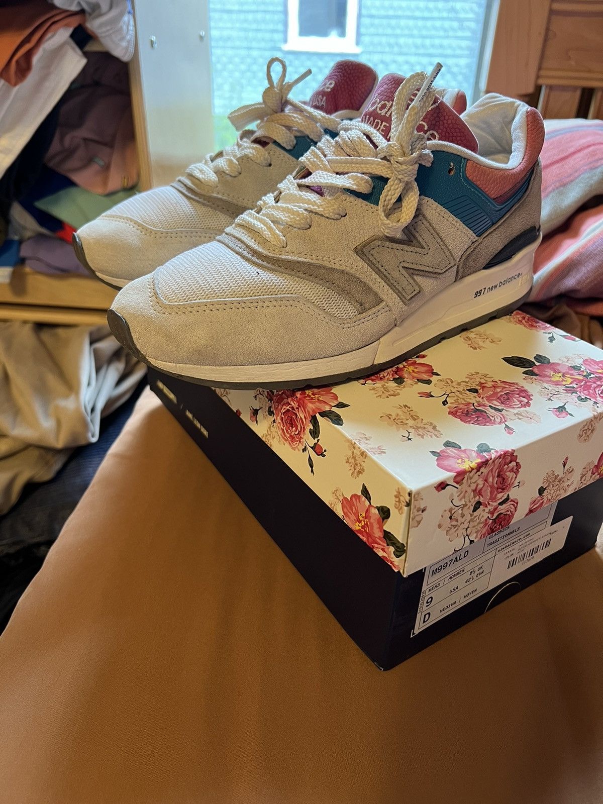 New Balance New Balance 997 Aime Leon Dore Pink Tongue Grailed