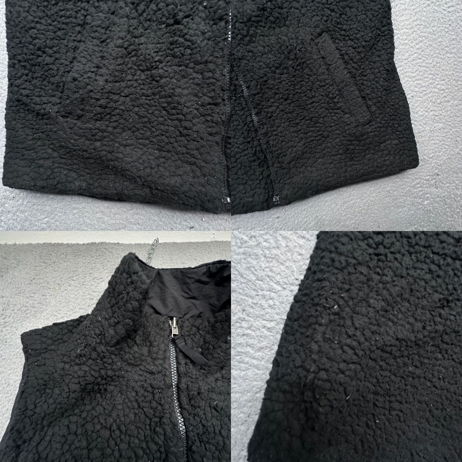 The North Face VINTAGE The North Face Merriewood Reversible Vest Women Medium Full Zip Black Fleece Size M / US 6-8 / IT 42-44 - 8 Thumbnail