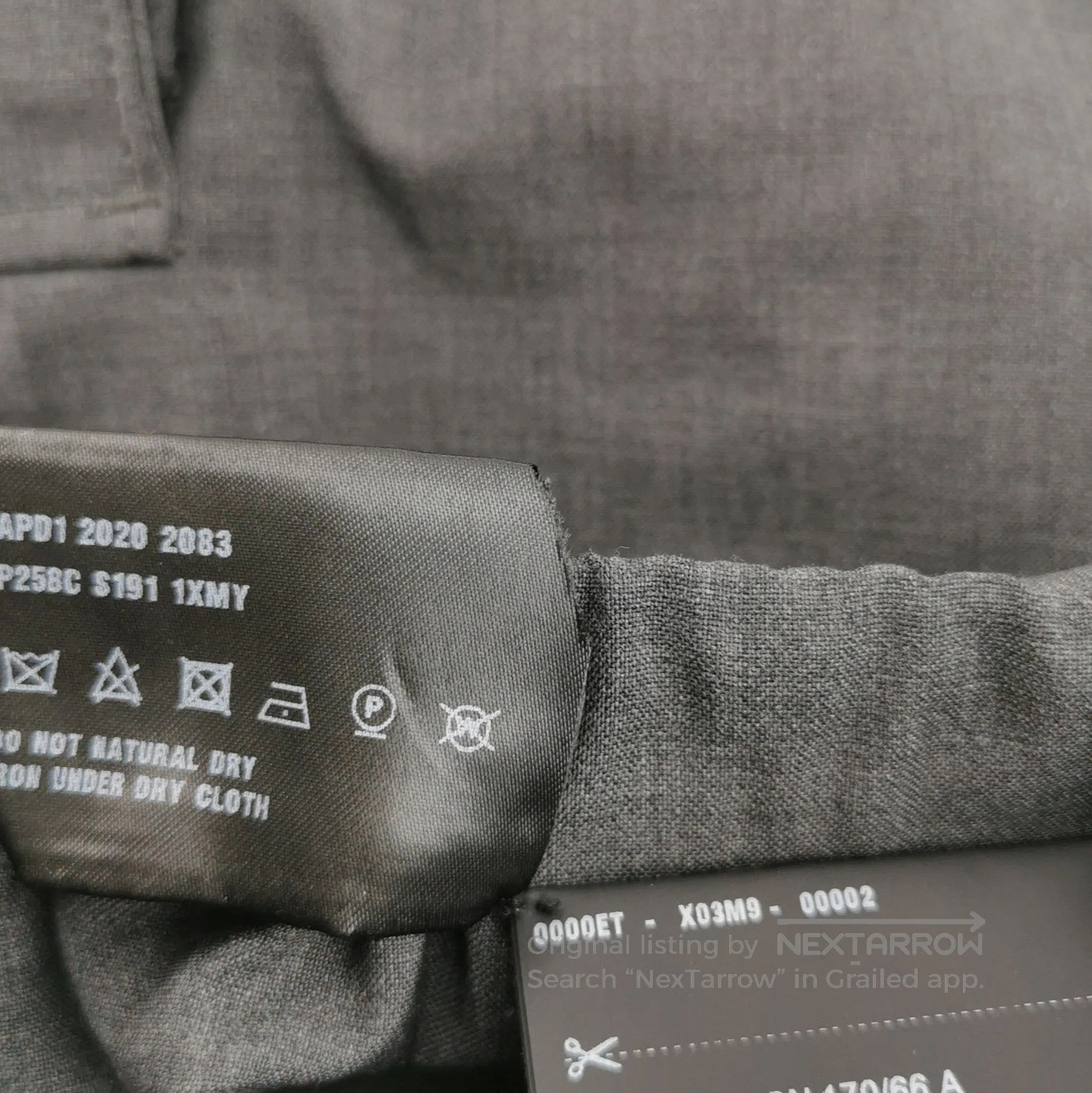 Prada Prada Wool Cargo Pants in Black . Size 39" - 7 Thumbnail