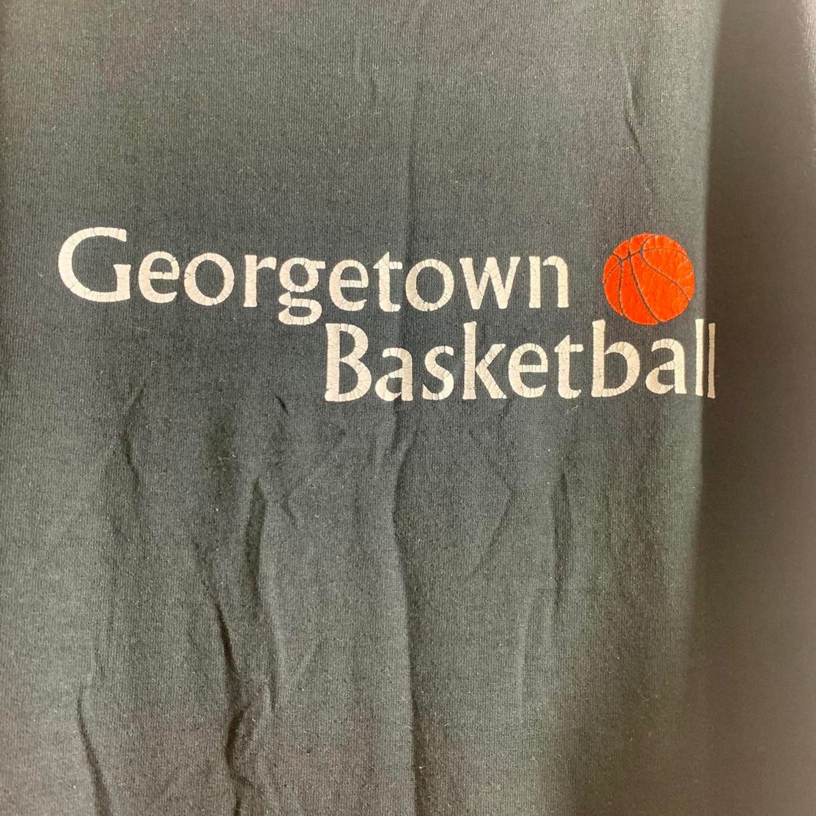 Fruit Of The Loom vintage Y2K 2000’s GEORGETOWN HOYAS UNIVERSITY tee shirt XXL Size US XXL / EU 58 / 5 - 1 Thumbnail