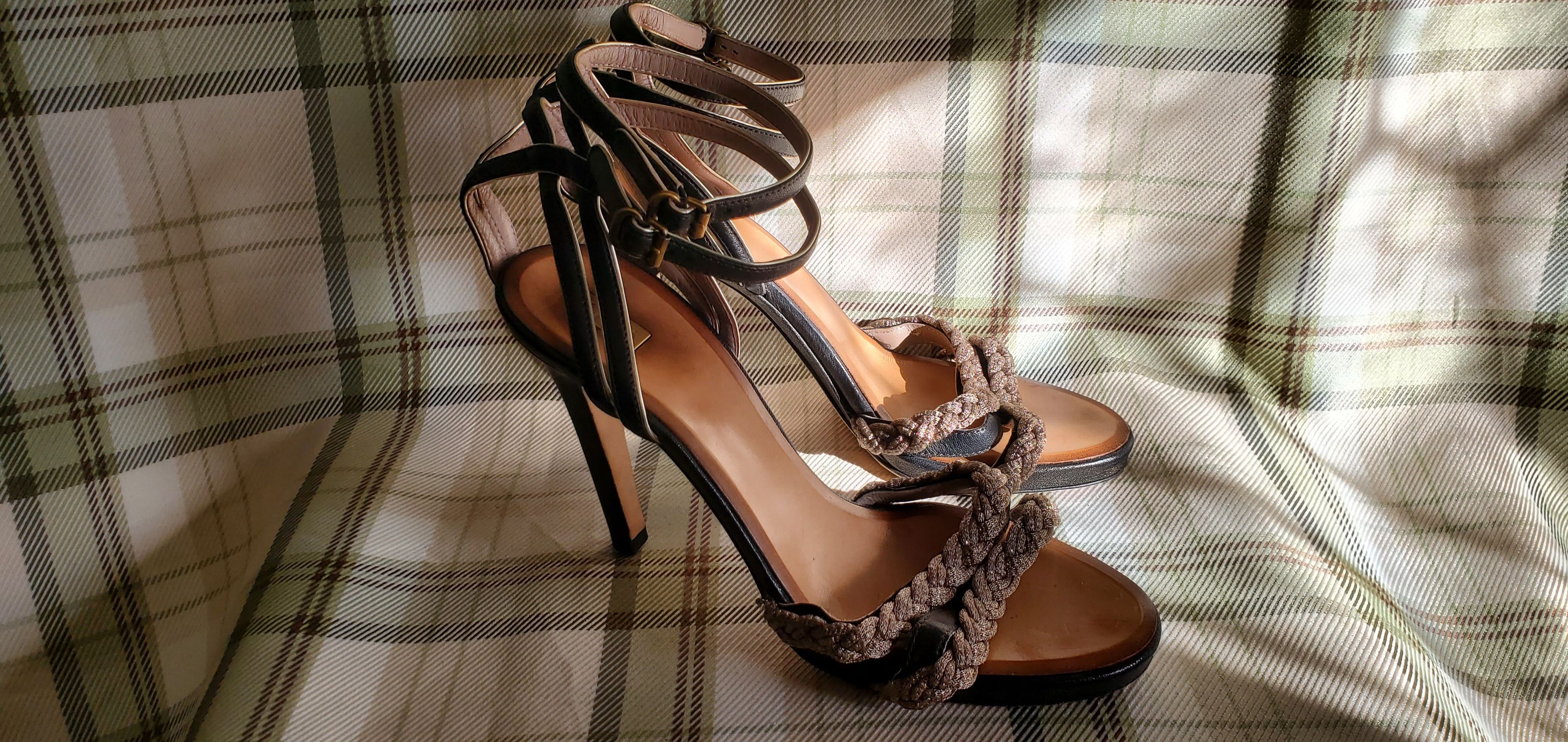Chloe Chloe Open Toe Leather Heel Shoes Size US 9 / IT 39 - 2 Thumbnail