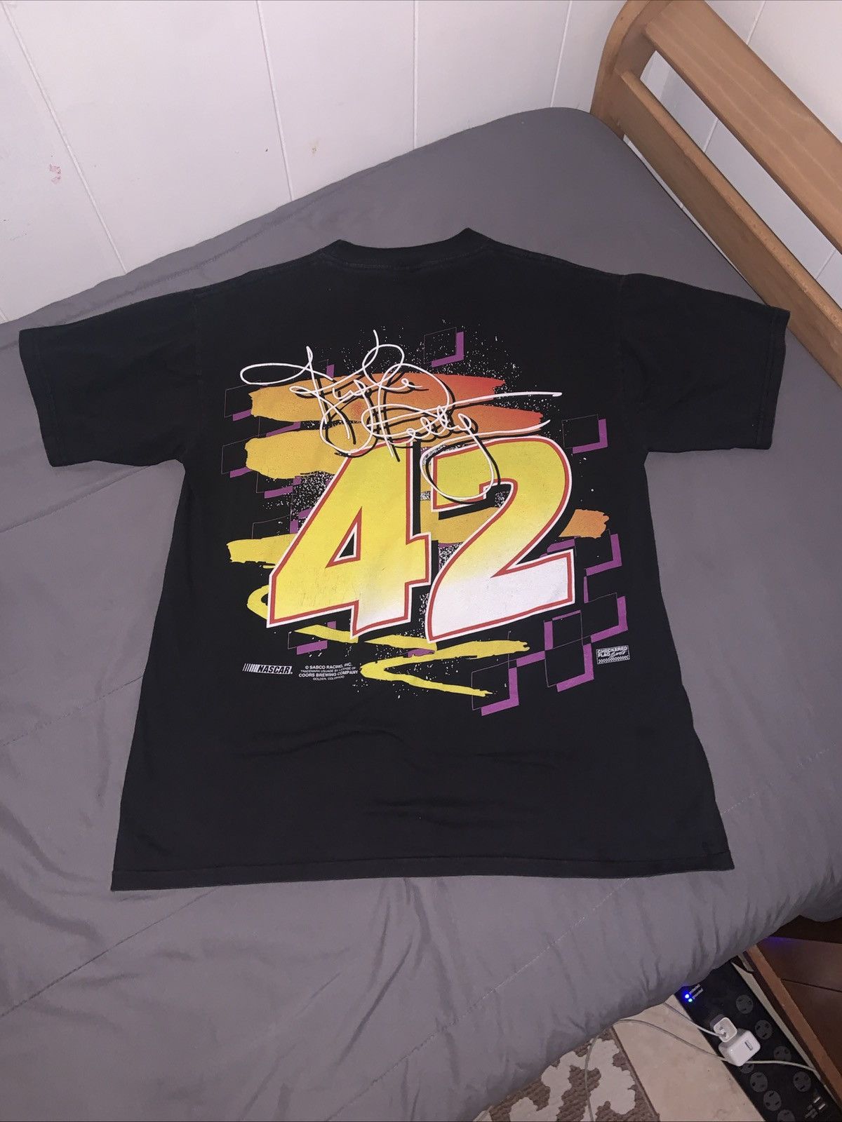 NASCAR Kyle Petty NASCAR T-Shirt AOP - Size Large Size US L / EU 52-54 / 3 - 2 Thumbnail