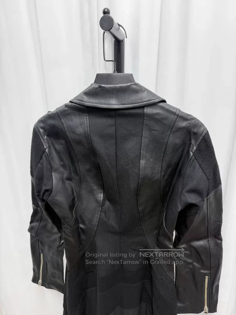 Junya Watanabe JUNYA WATANABE Asymmetrical Patchwork Leather Jacket Size US XS / EU 42 / 0 - 7 Thumbnail