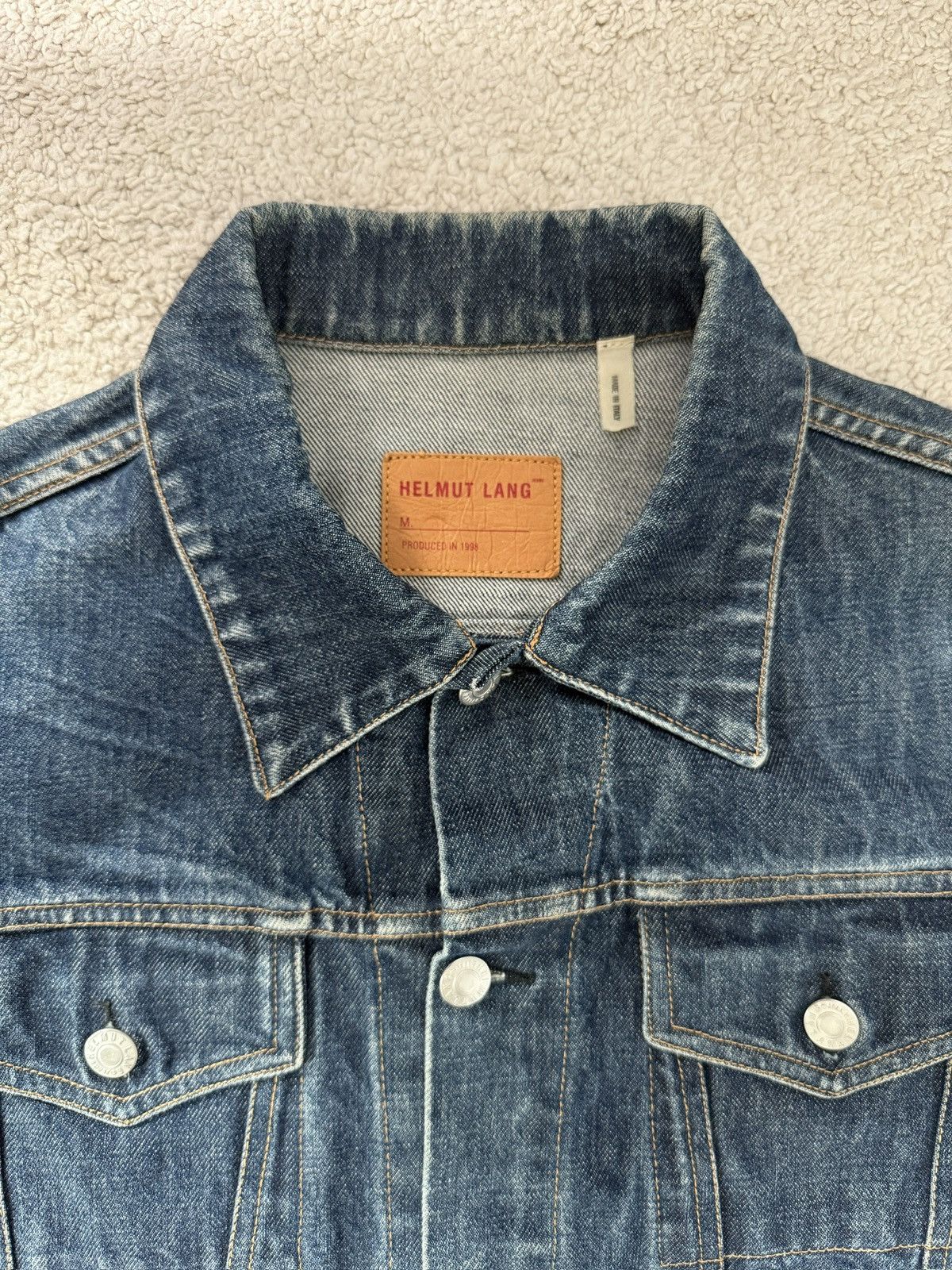 Helmut Lang Helmut Lang Archive Denim Trucker 1998 Size US S / EU 44-46 / 1 - 2 Thumbnail