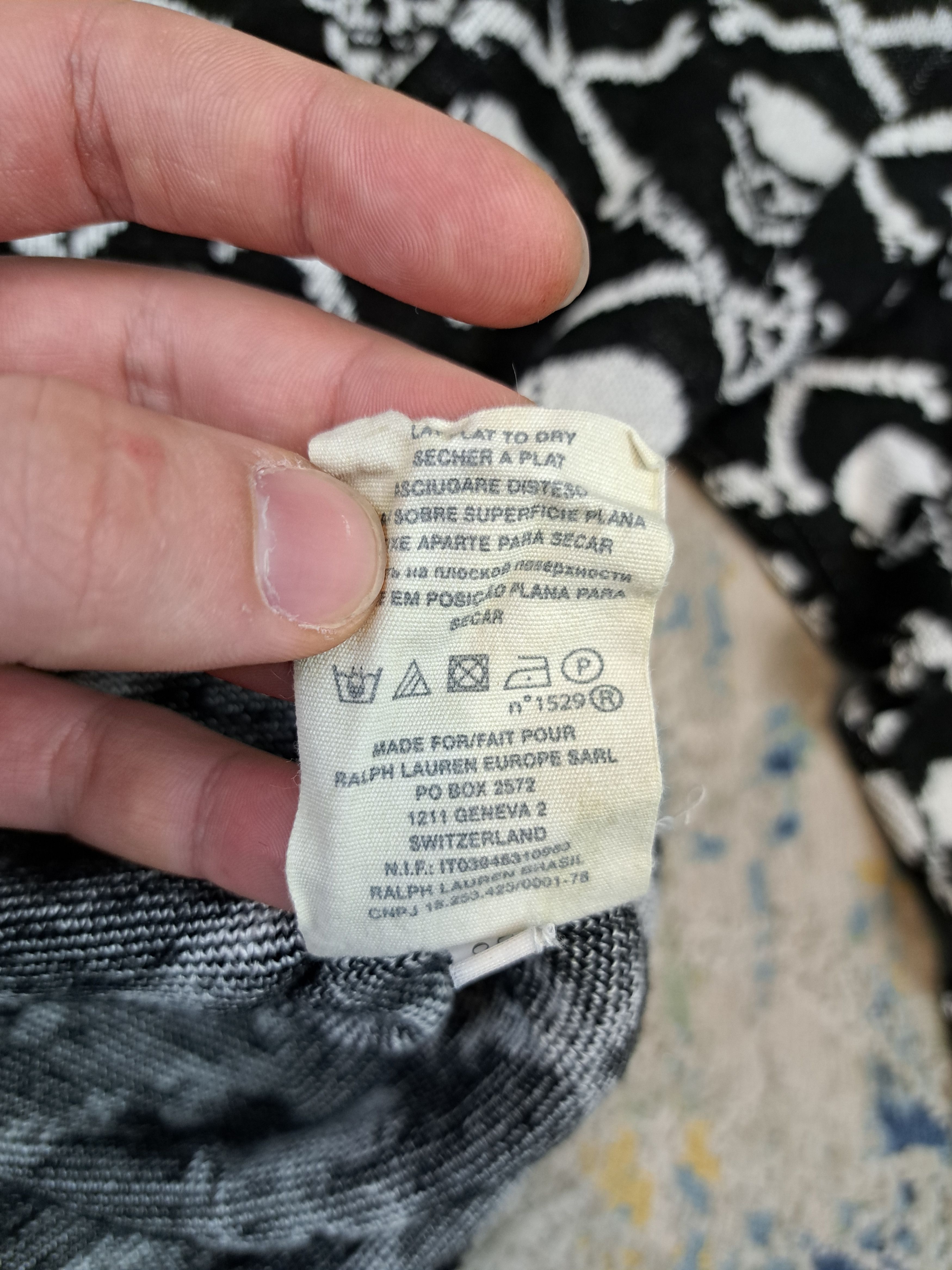 Ralph Lauren Very Rare Ralph Lauren US Made Skull Fullprint Knit Archive Size US M / EU 48-50 / 2 - 10 Thumbnail