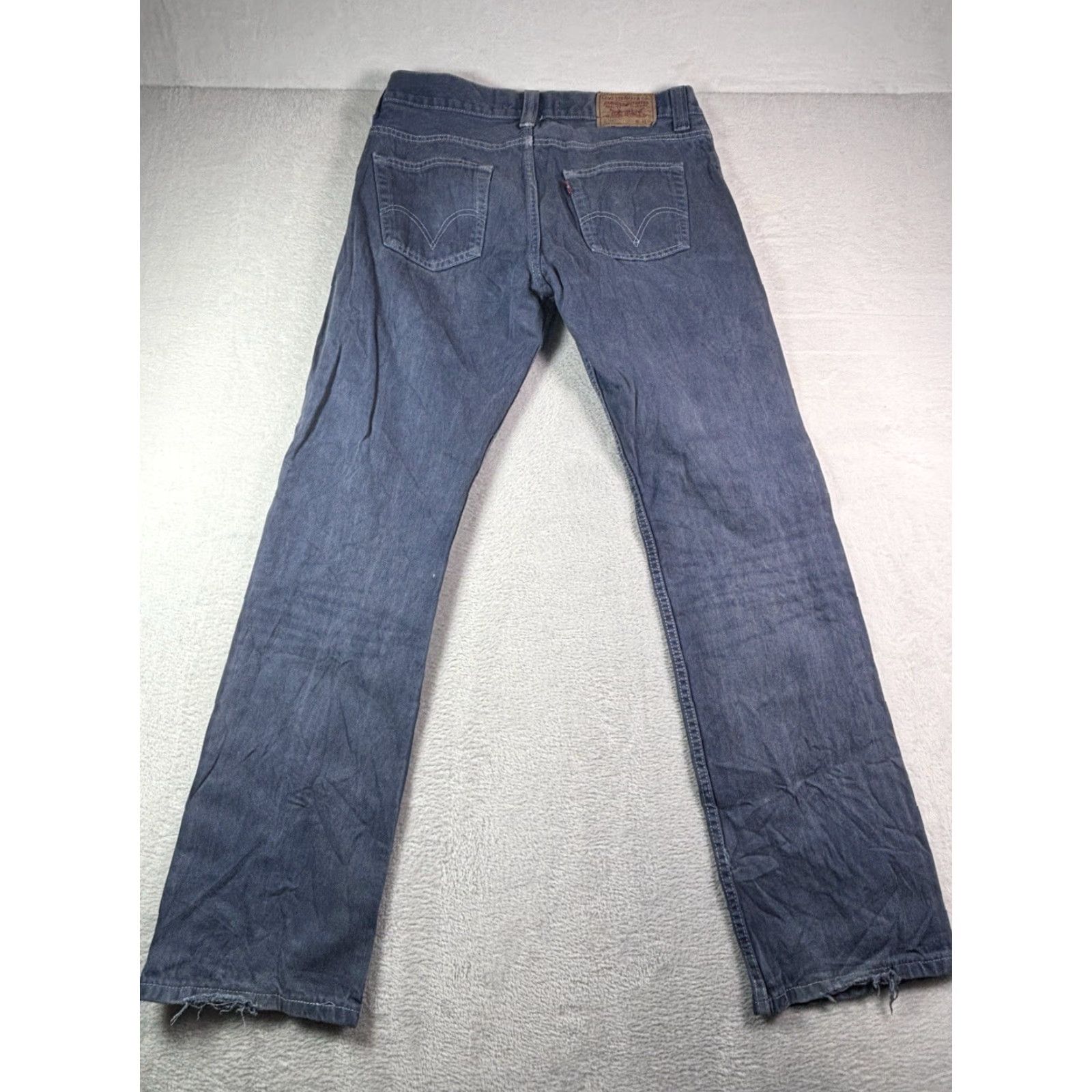 Levi's VINTAGE Levi's 506 Jeans Men Regular Fit 34x34 Denim Blue 80s 90s USA Straight Jeans Size US 34 / EU 50 - 2 Thumbnail