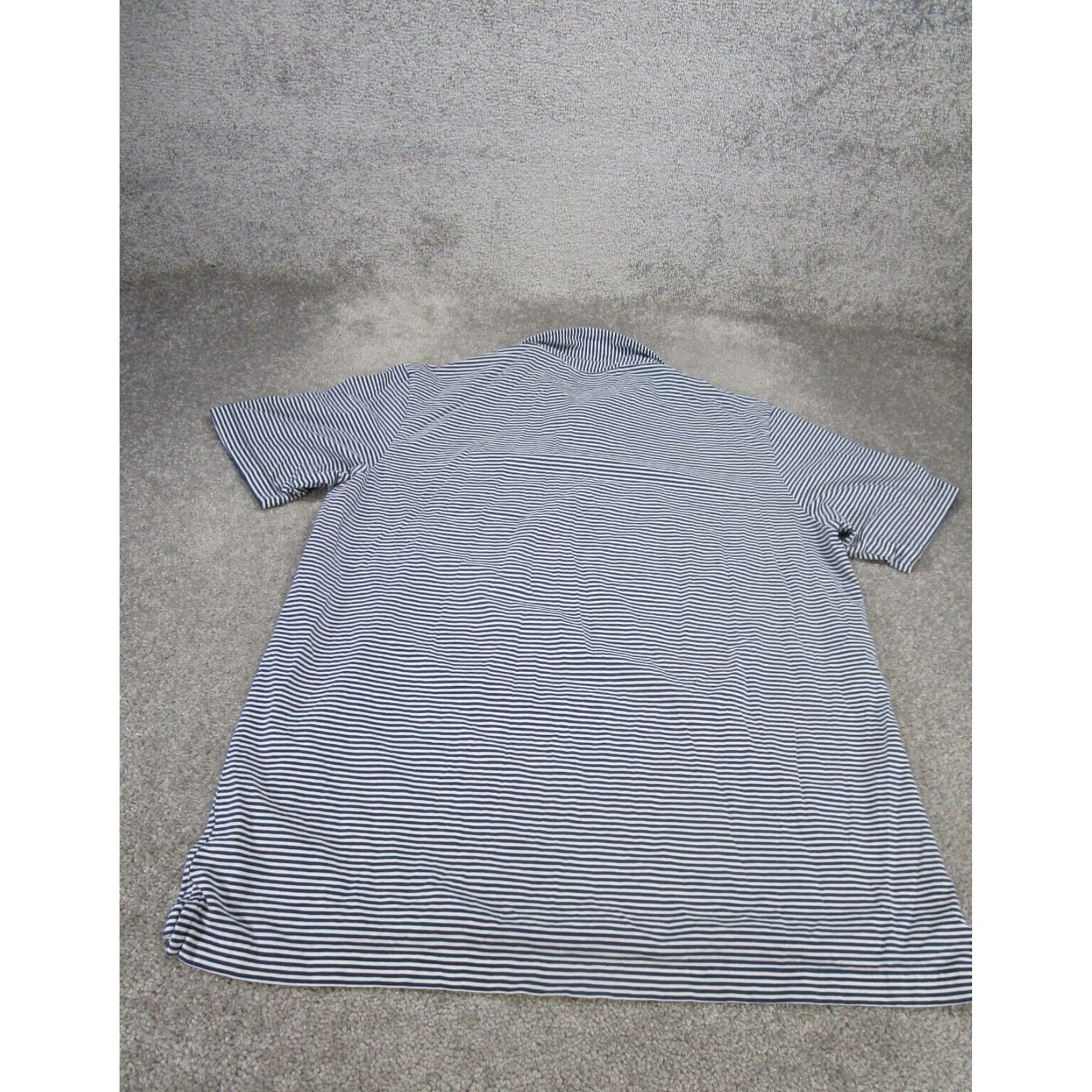 Peter Millar Peter Millar Mens XL Extra Large Mountainside Blue Striped Polo Golf Shirt Size US XL / EU 56 / 4 - 4 Thumbnail