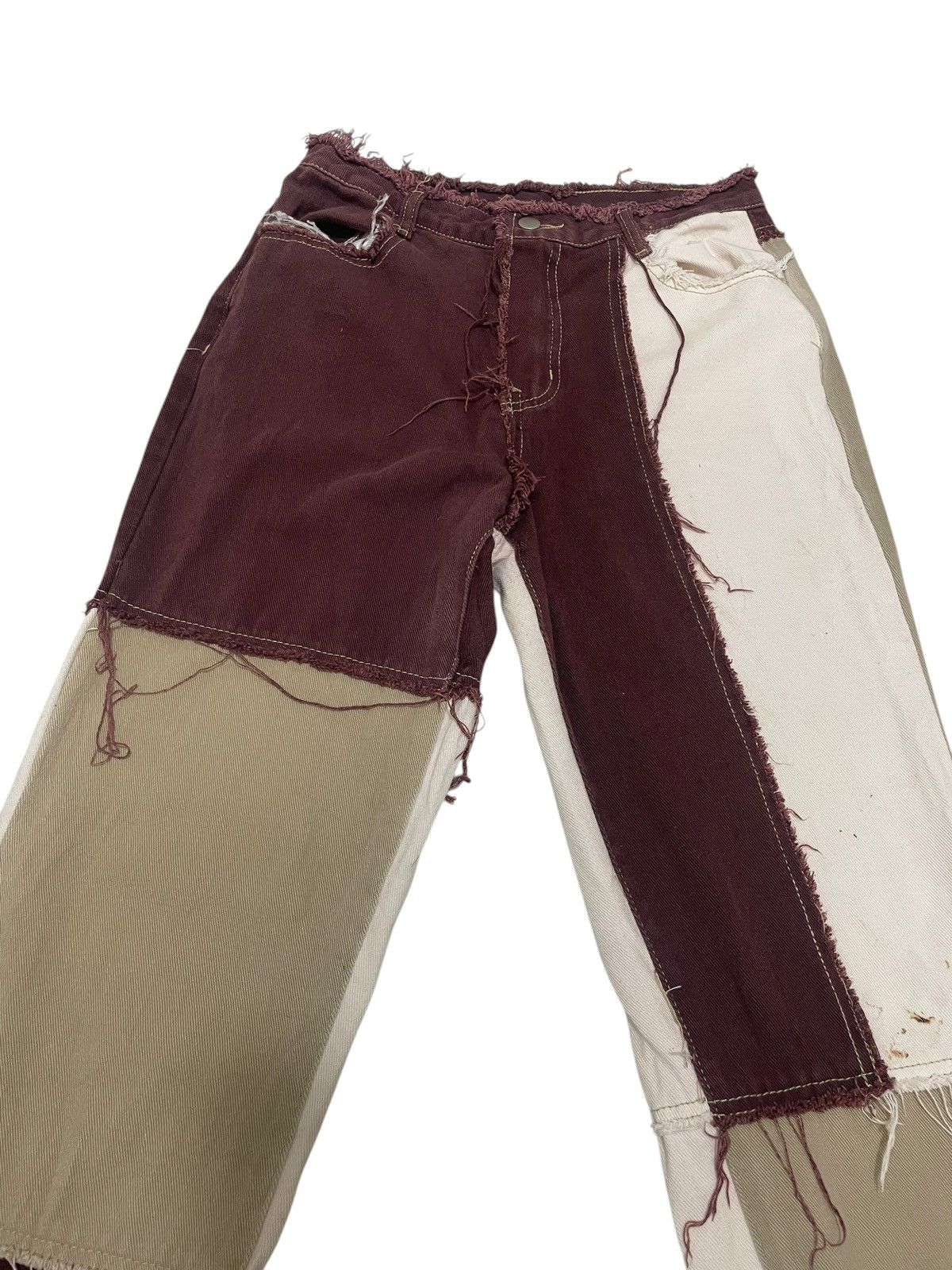 Japanese Brand Rare patchwork pant like hysteric Size US 29 - 5 Thumbnail