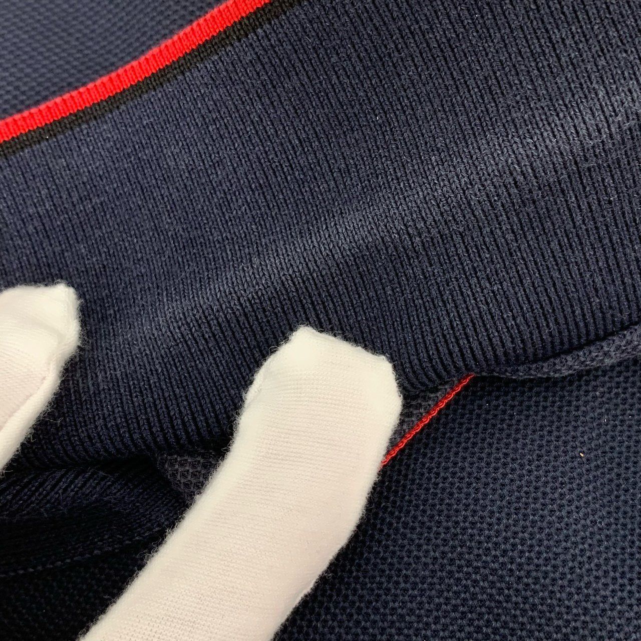 Burberry Burberry Navy Blue TB Logo Polo Shirt XL Short-Sleeve 100% C Size US XL / EU 56 / 4 - 2 Thumbnail
