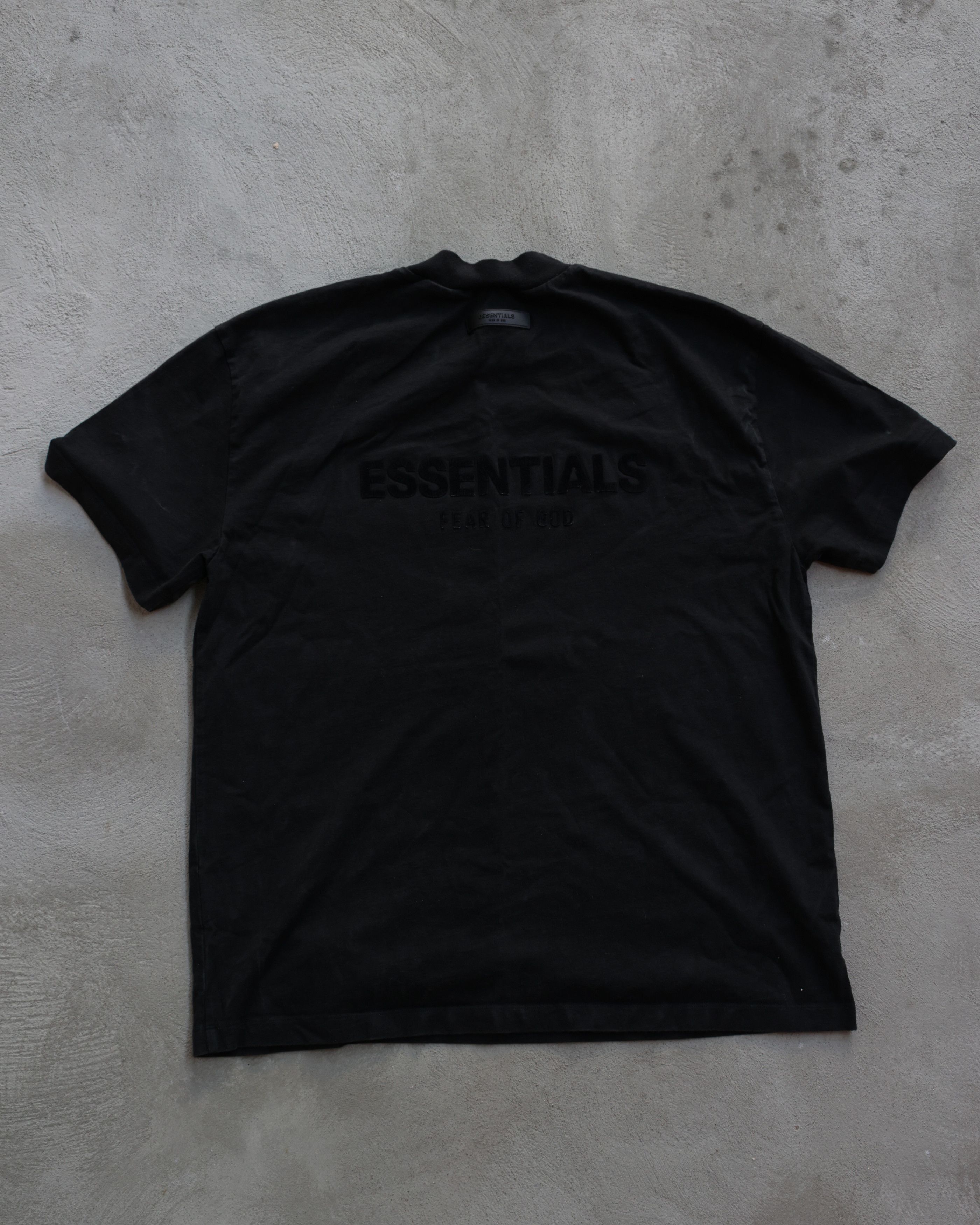 Fear of God Fear Of God Essentials Black Tee Size US L / EU 52-54 / 3 - 4 Thumbnail