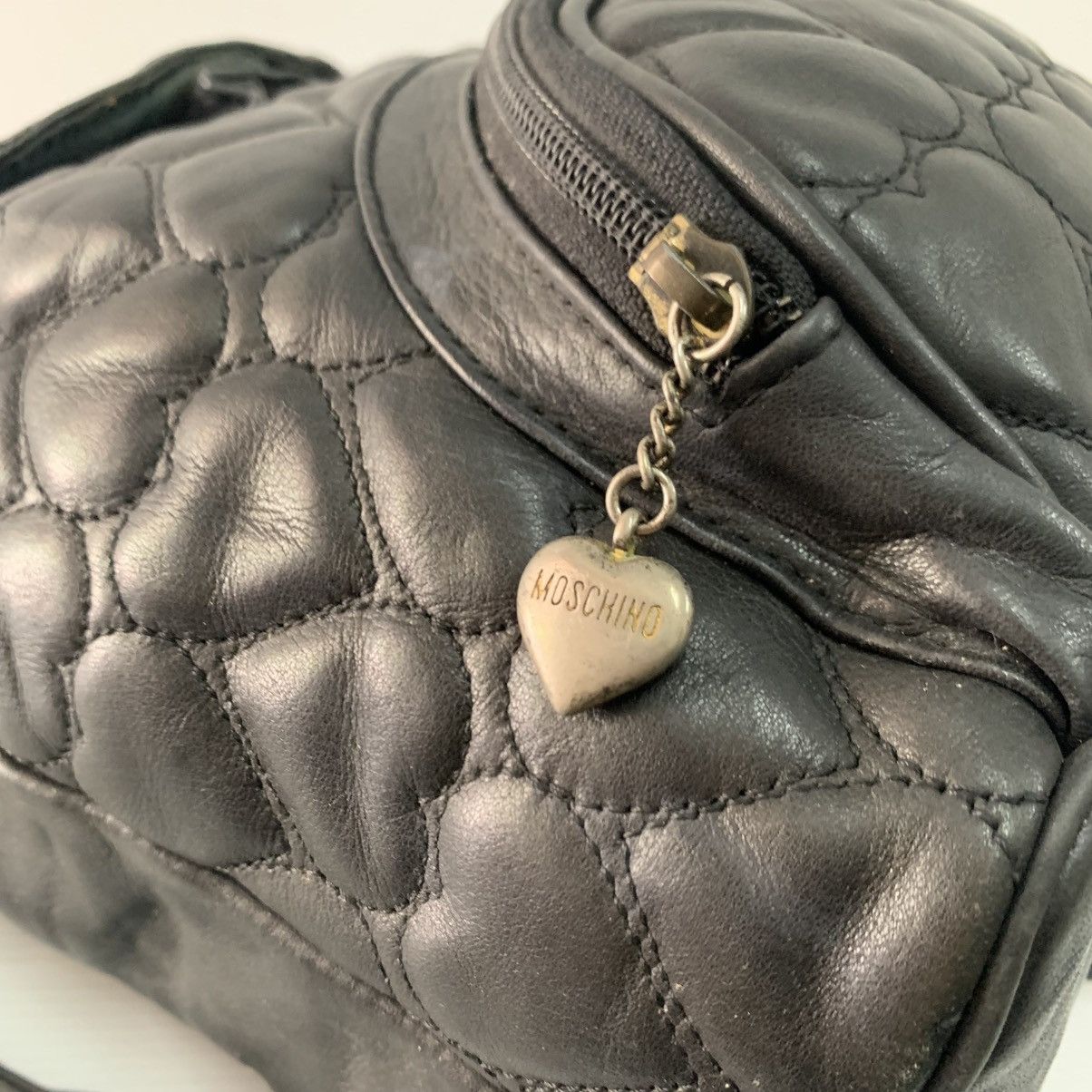 Moschino Moschino Leather Backpack Size ONE SIZE - 8 Thumbnail