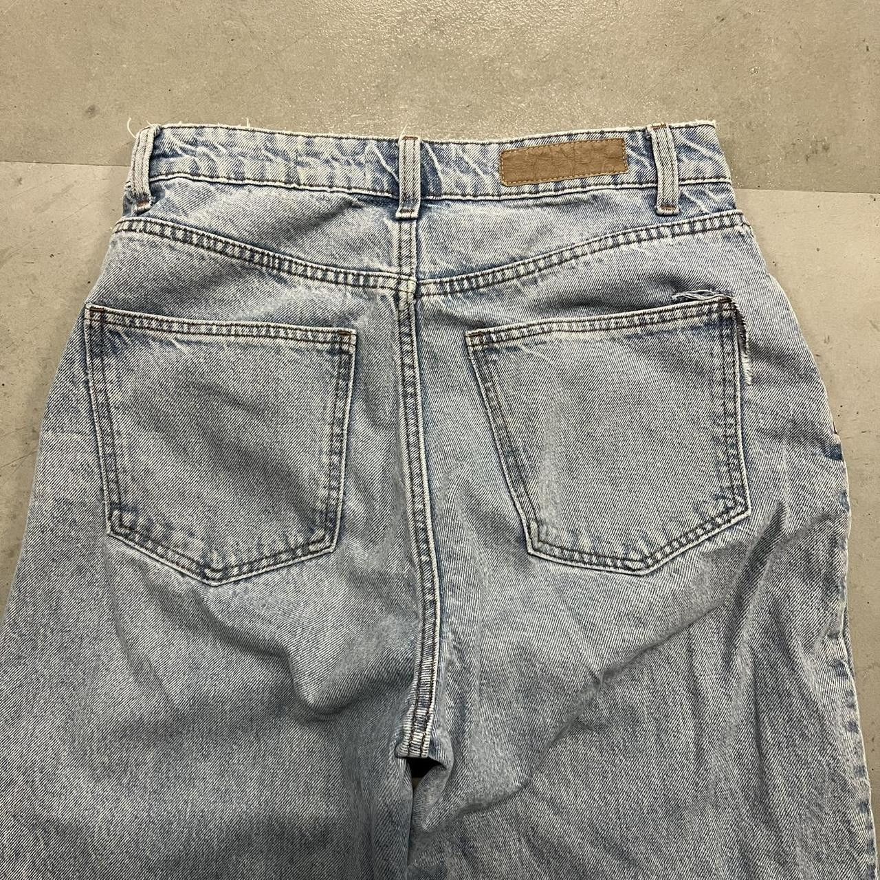 Japanese Brand × Vintage Vintage Y2K/2000s Baggy Wideleg Light wash denim jeans! Size US 28 / EU 44 - 6 Thumbnail
