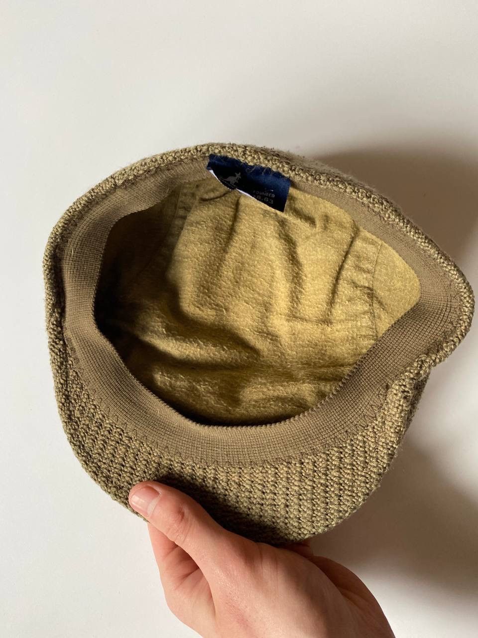 Kangol Vintage Beige Kangol Winter hats small logo 90’s Y2K Size ONE SIZE - 6 Thumbnail