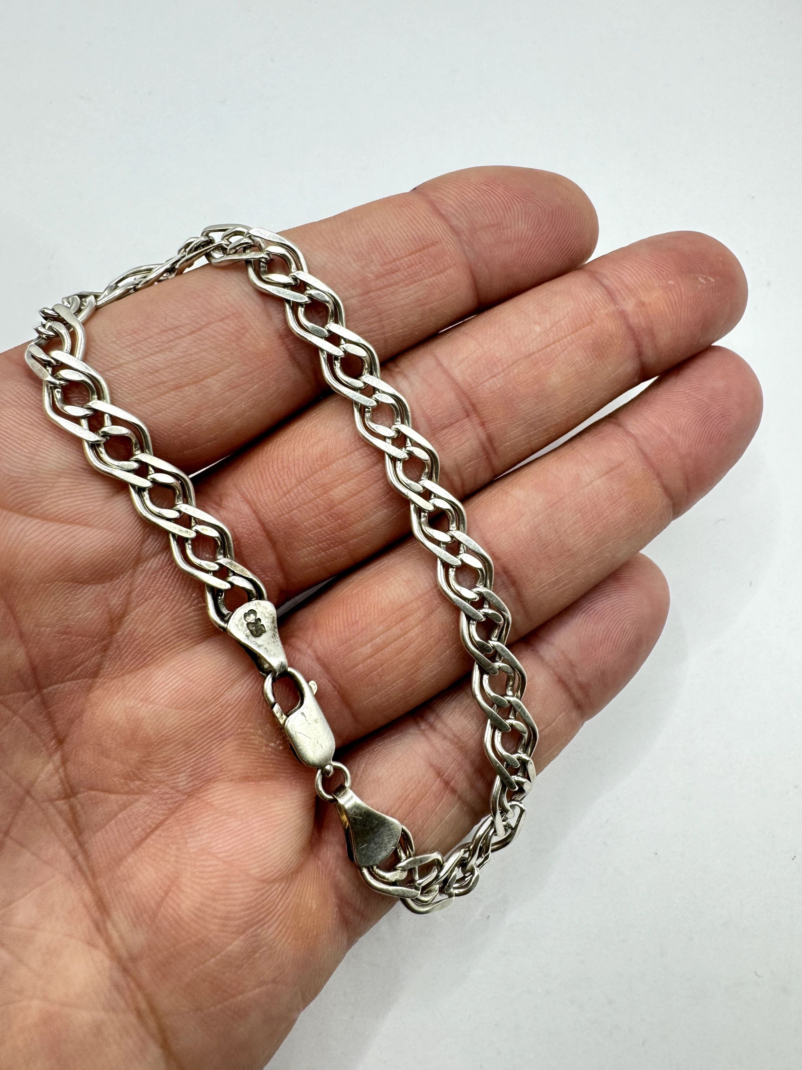 Vintage Vintage 925 Sterling Silver Bracelet Elegant Jewelry 12.51g Size ONE SIZE - 2 Thumbnail