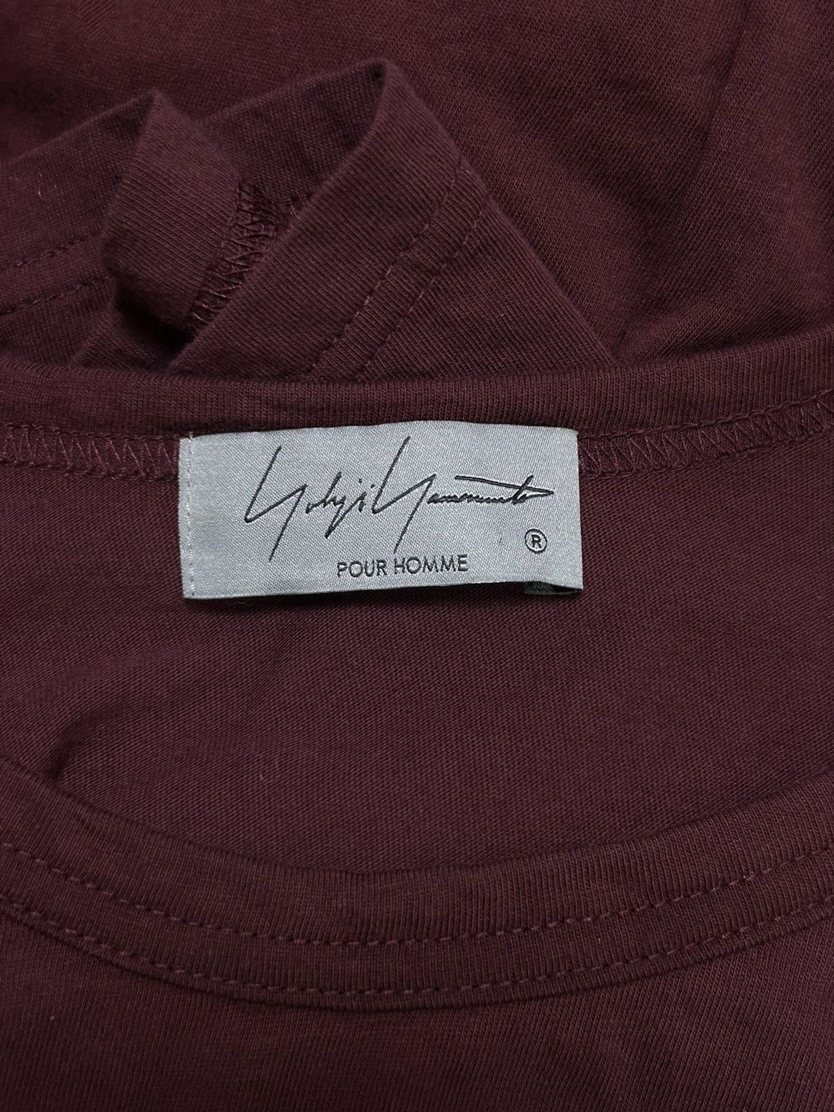 Yohji Yamamoto Pour homme oversized Boxy Tee Size US L / EU 52-54 / 3 - 3 Thumbnail