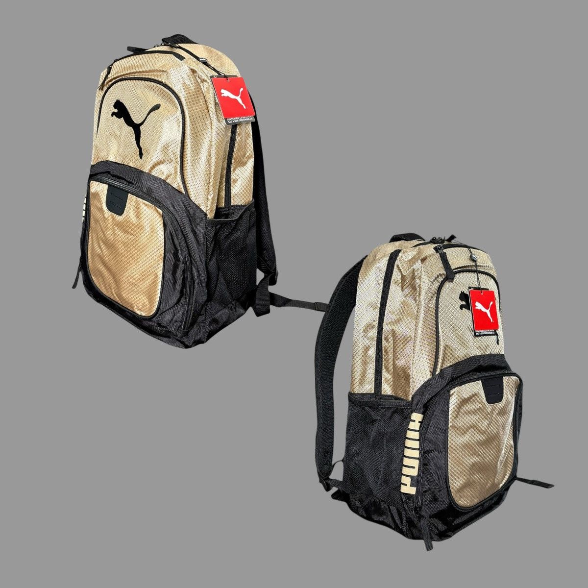 Puma Puma Unisex Contender 3.0 Laptop Backpack in Tan and Black Size ONE SIZE - 5 Thumbnail