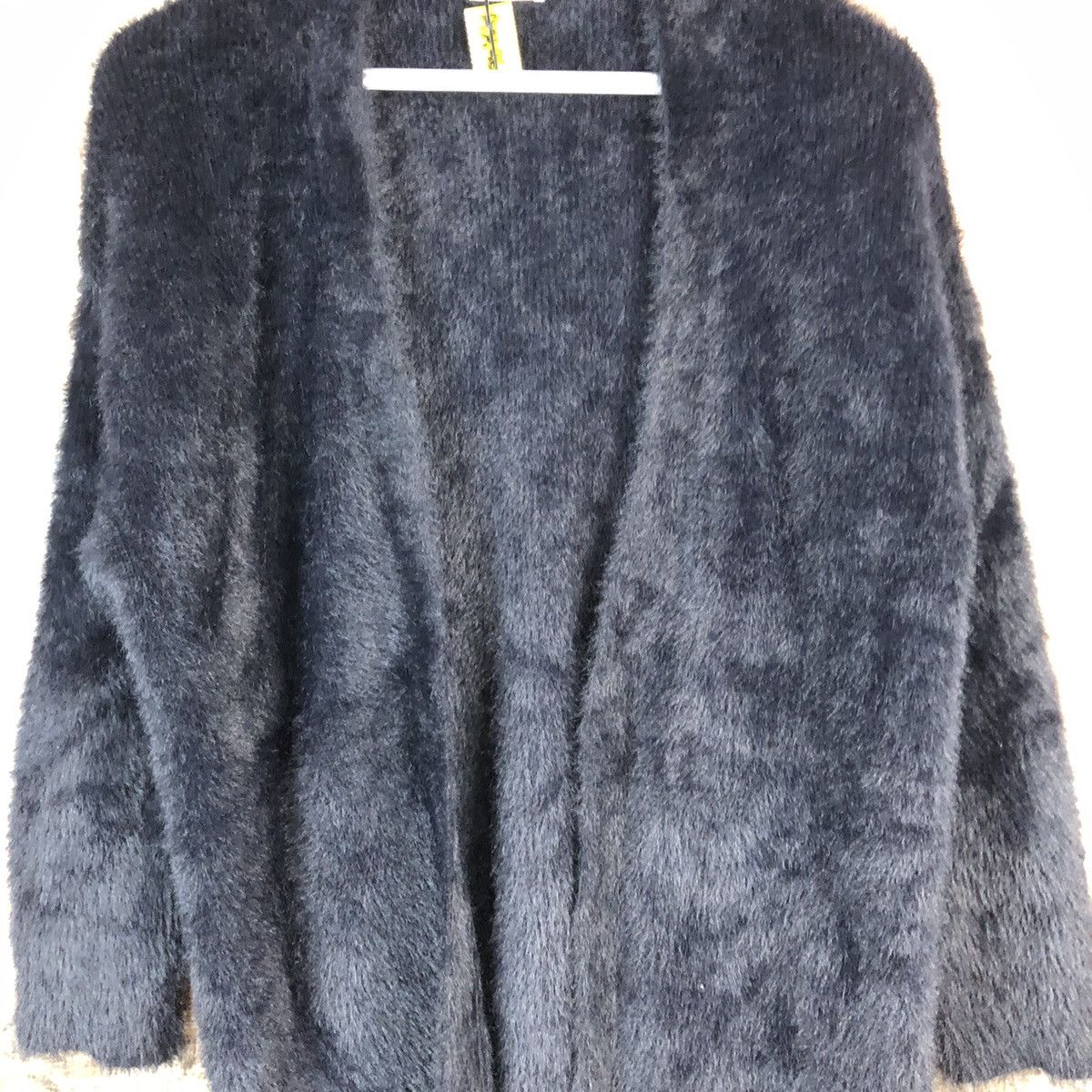 GU GU japan Black Mohair long Cardigan Knitwear #A2196 Size S / US 4 / IT 40 - 5 Thumbnail