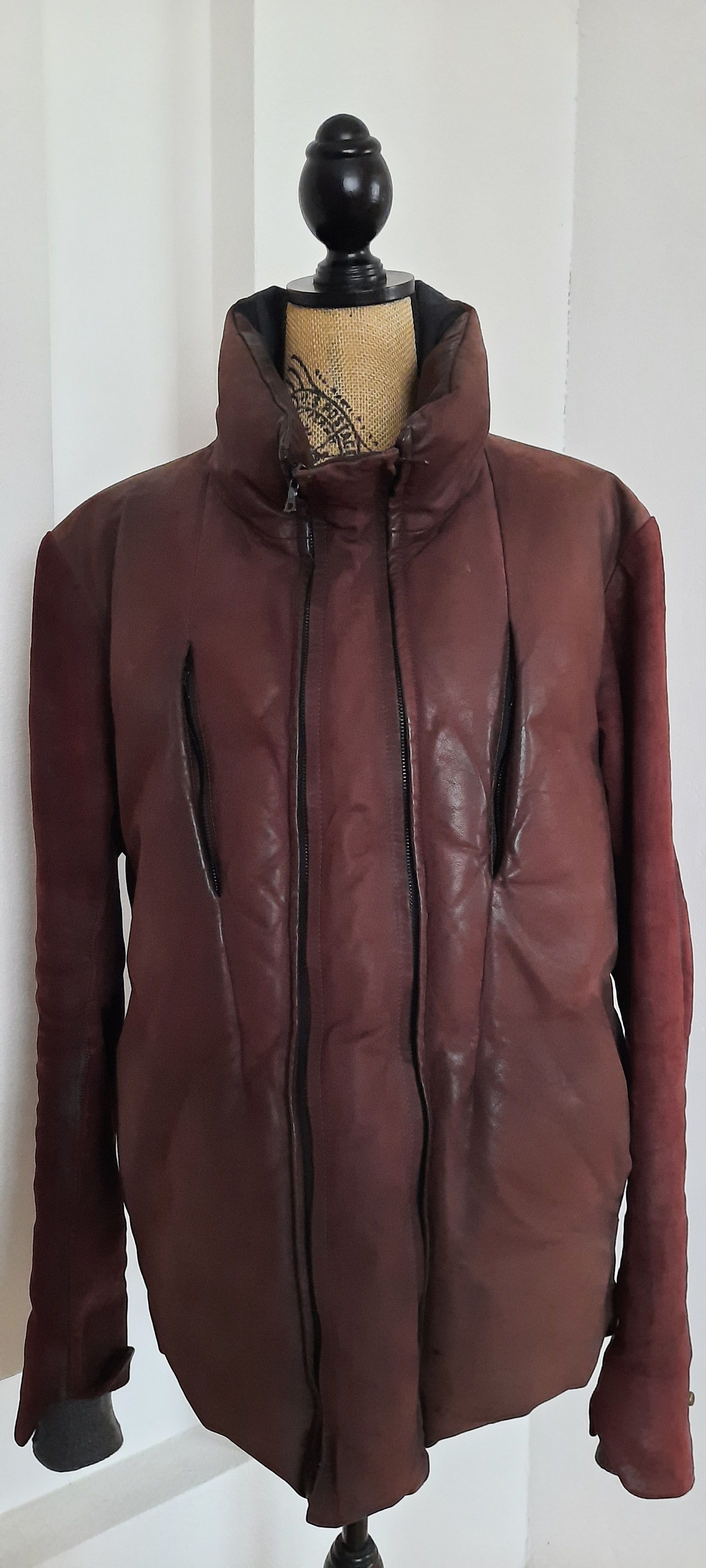 Isaac Sellam Experience ISAAC SELLAM EXPERIENCE Lederjacke mit Daunenfüllung Size US XL / EU 56 / 4 - 5 Thumbnail