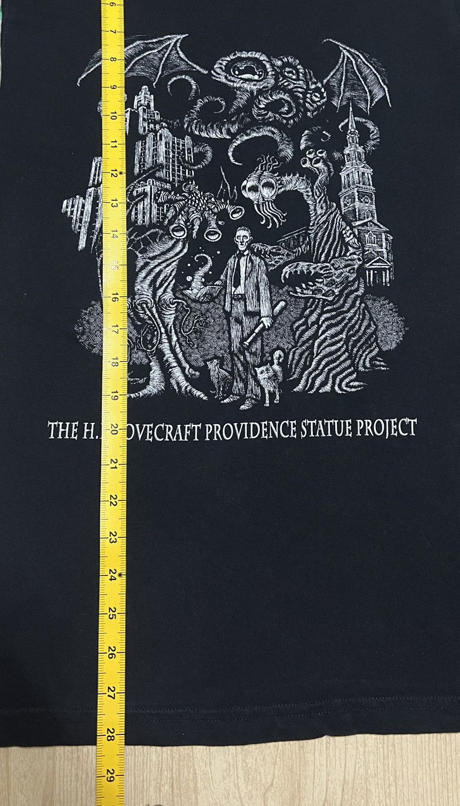 Other H.P. Lovecraft Providence Statue Project Tee USA M Size US M / EU 48-50 / 2 - 6 Thumbnail