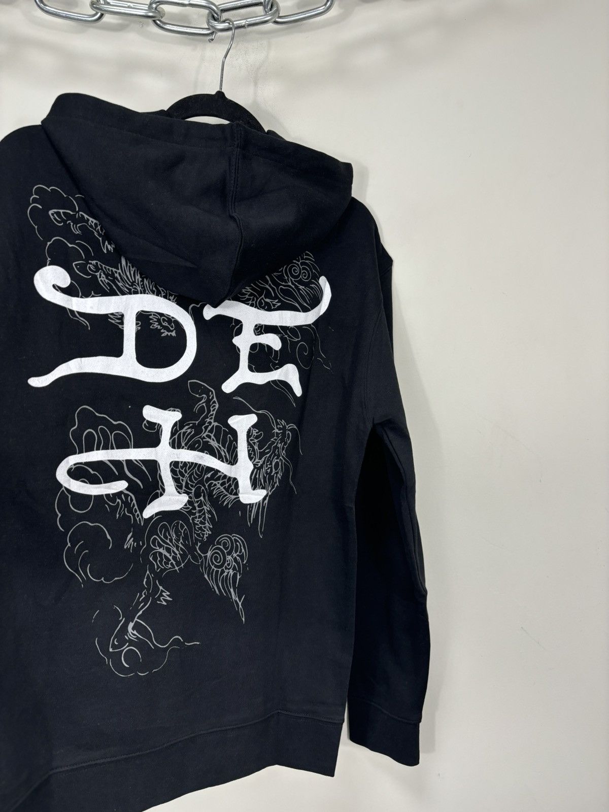 Ed Hardy Ed Hardy Y2K Chinese Dragon Logo NEW Hype Black Hoodie Size US S / EU 44-46 / 1 - 14 Thumbnail