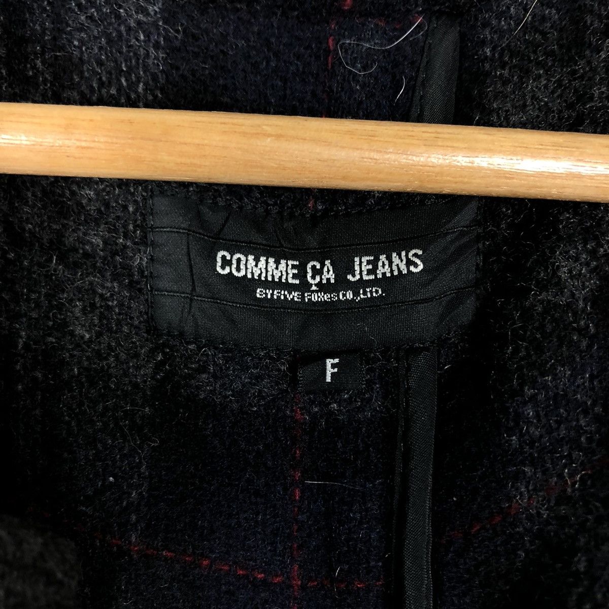 Japanese Brand 🔥90’s Long Jacket Wool Comme Ca Ism Japan Issey Miyake Size US M / EU 48-50 / 2 - 14 Thumbnail