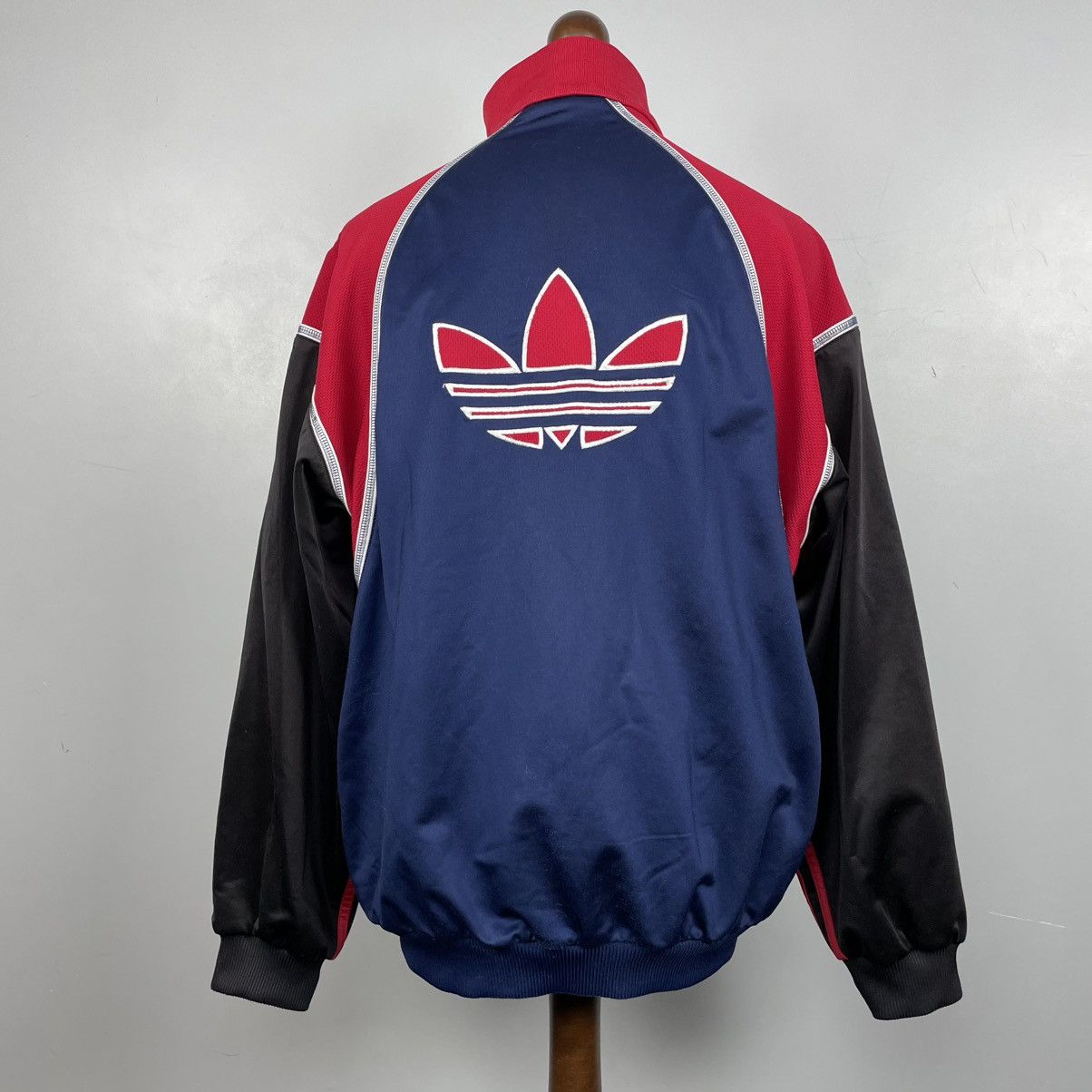 Adidas × Vintage Vintage adidas tracksuit jacket multi-logo Y2k Size US M / EU 48-50 / 2 - 4 Thumbnail