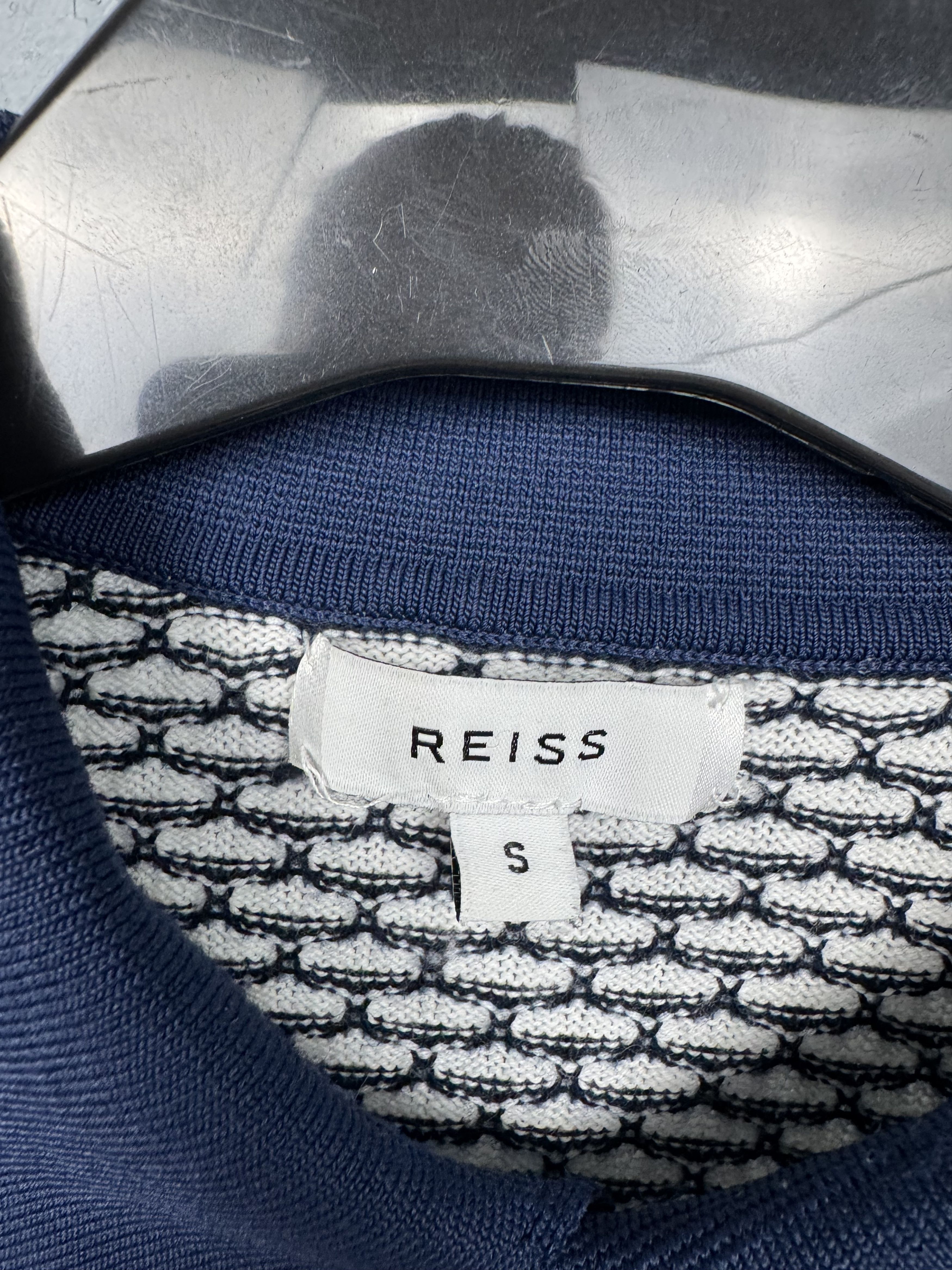 Reiss Reiss Mens Knit Polo Shirt Size US S / EU 44-46 / 1 - 3 Thumbnail