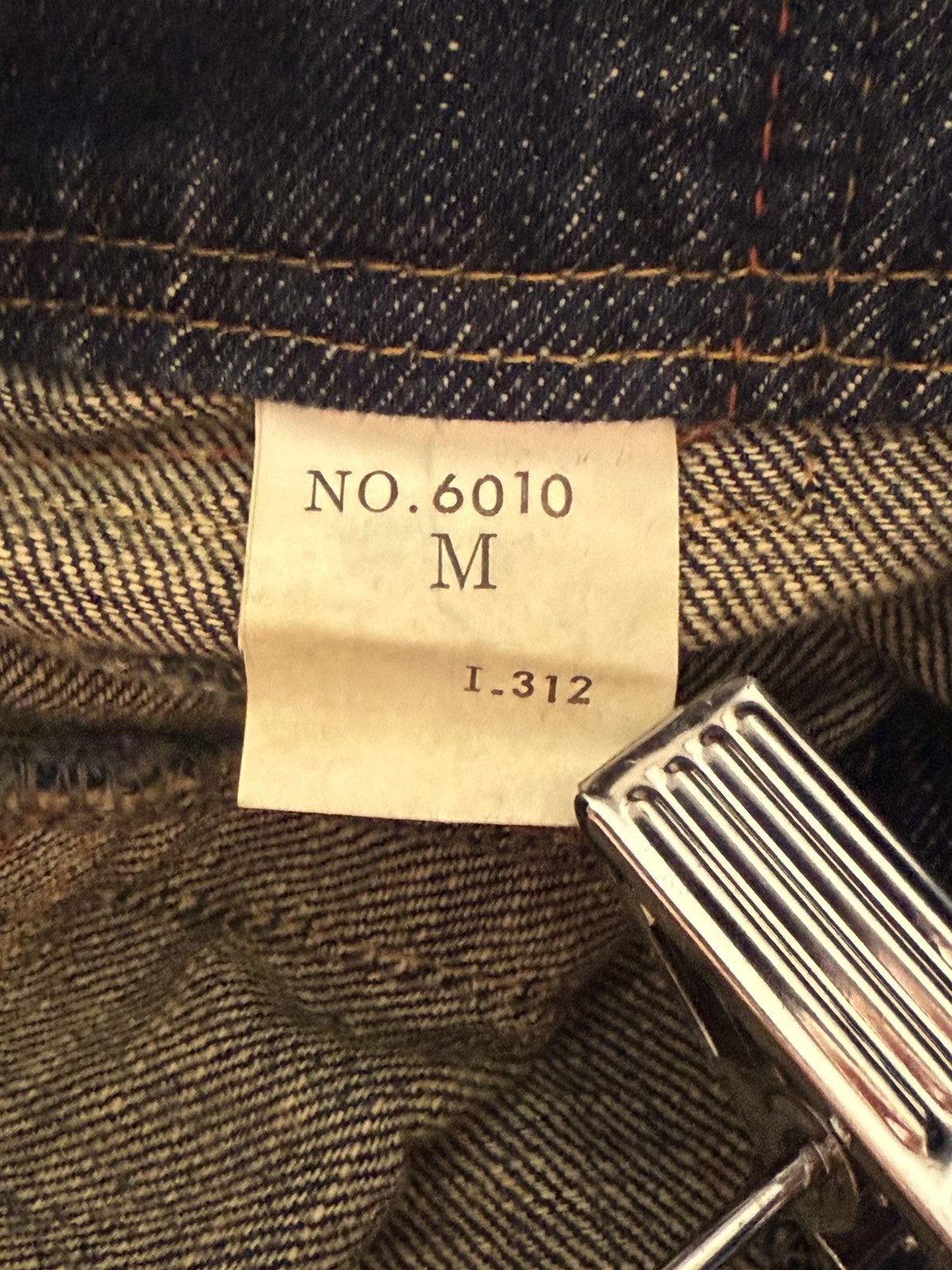 Le Grande Bleu (L.G.B.) Dear Heart Railroad Pinstripe Fade Flared Wide Leg Jeans Size US 28 / EU 44 - 22 Thumbnail