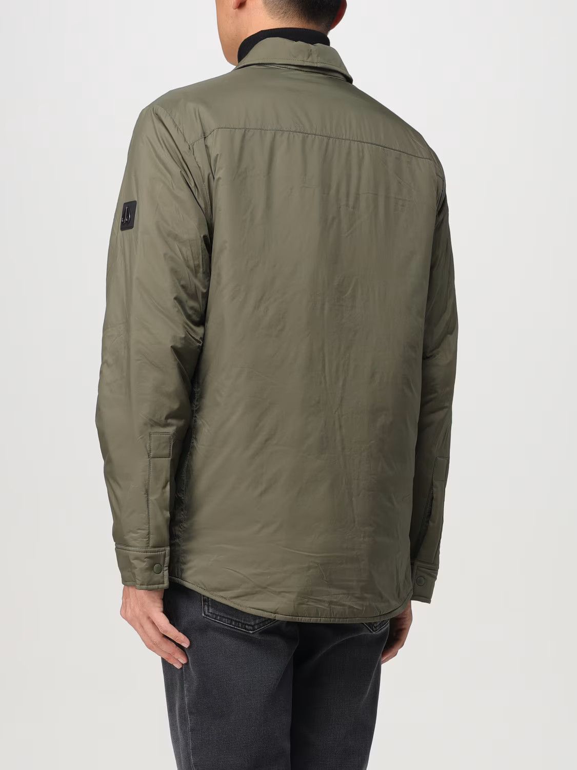 Moose Knuckles o1s22i1n1124 Ash Nylon Shirt-Style Jacket in Green Size US M / EU 48-50 / 2 - 2 Thumbnail
