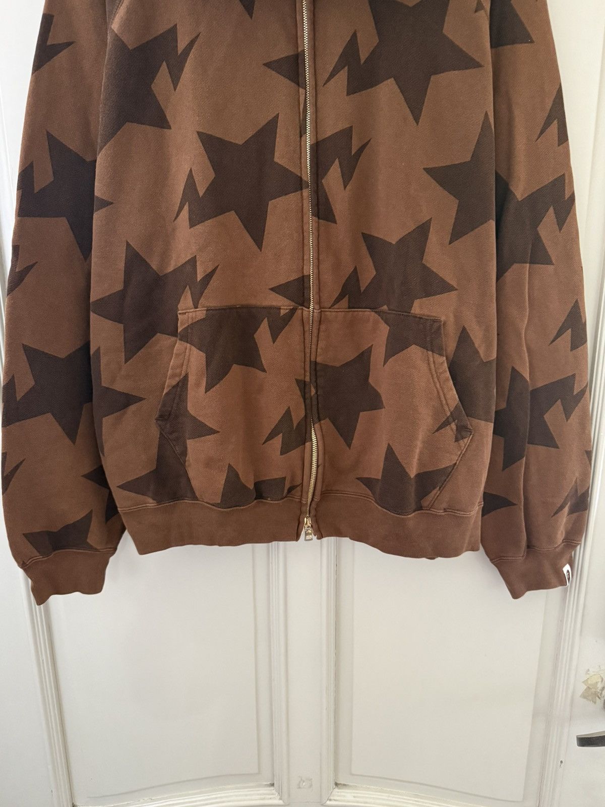 Bape NIGO ERA BAPESTA! 2006! Brown Bapesta Zip Up Hoodie Size US L / EU 52-54 / 3 - 3 Thumbnail