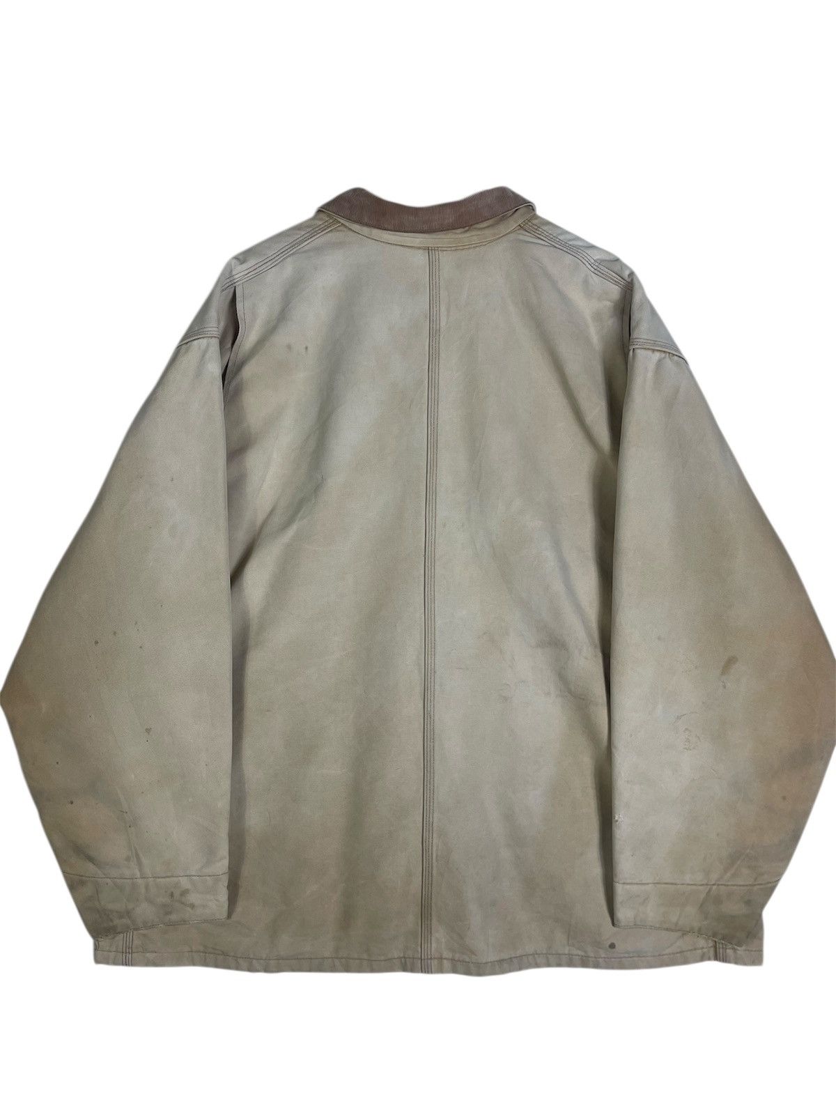 Carhartt VINTAGE Carhartt Chore Jacket Blanket Lined Faded Distressed Size US XXL / EU 58 / 5 - 9 Thumbnail