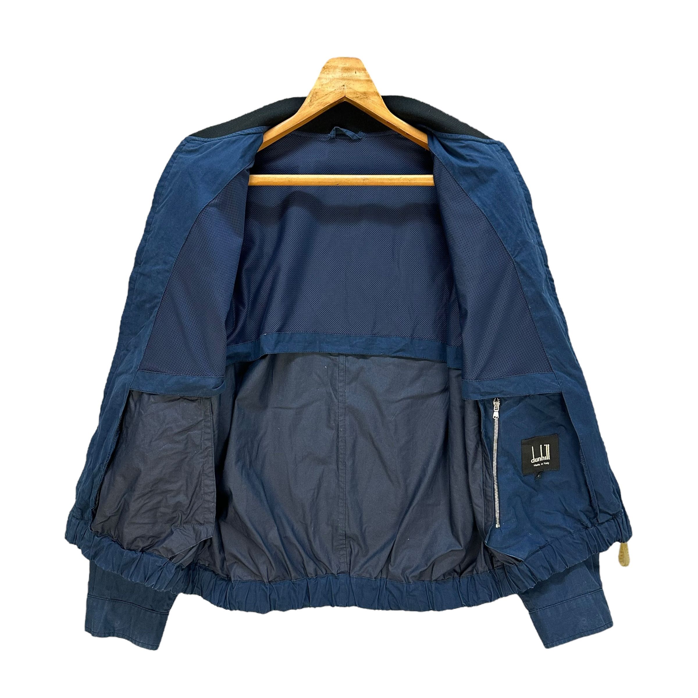 Alfred Dunhill ALFRED DUNHILL Small Logo Casual Bomber Jacket #1512-A62 Size US S / EU 44-46 / 1 - 7 Thumbnail