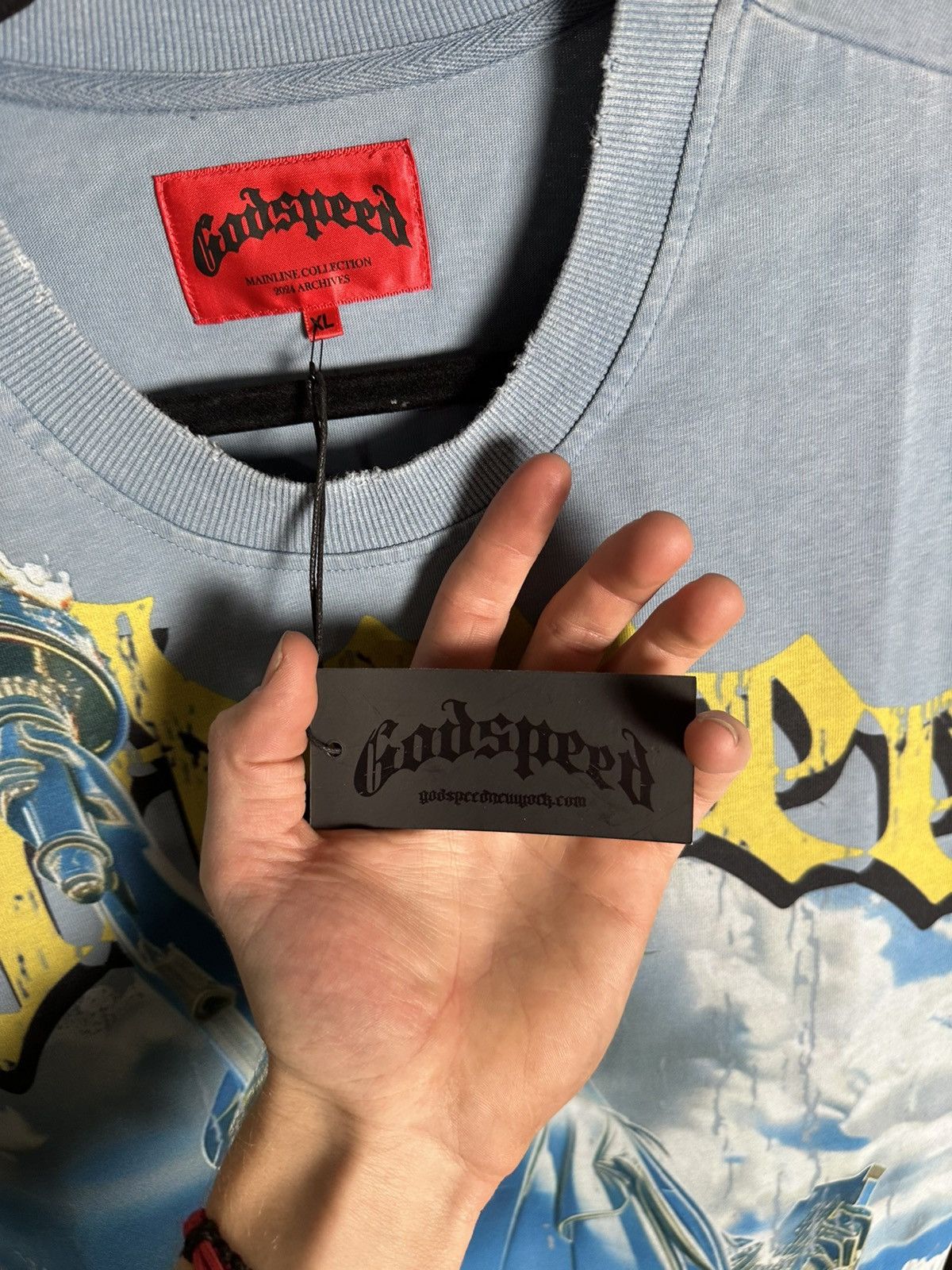 Godspeed Godspeed Liberty Tee Shirt Size US XL / EU 56 / 4 - 3 Thumbnail