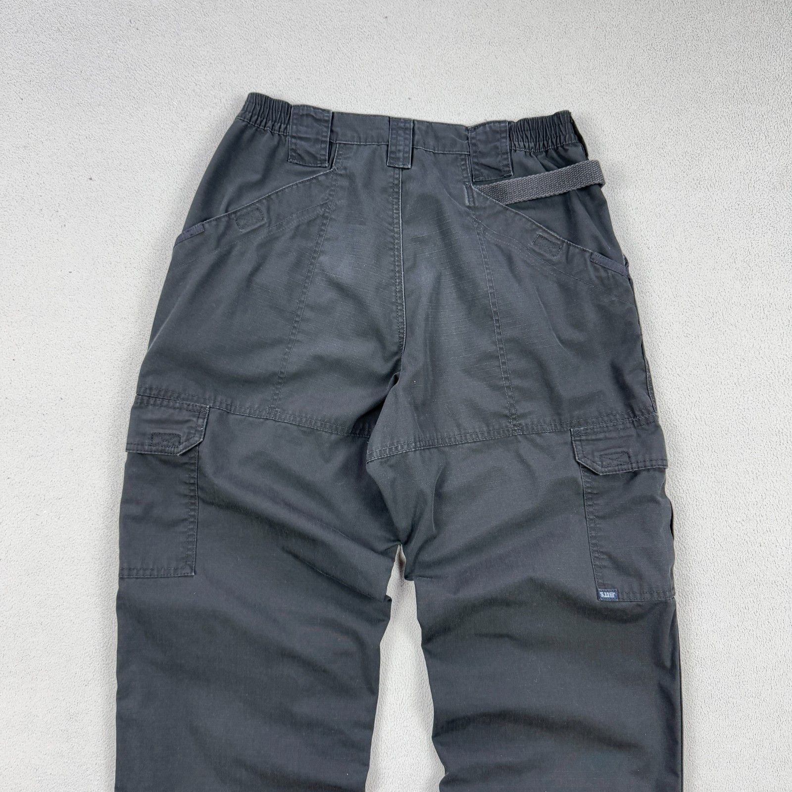 5.11 5.11 Tactical Pro Pants Gorpcore Black Ripstop Cargo 32x30 Size US 32 / EU 48 - 7 Thumbnail