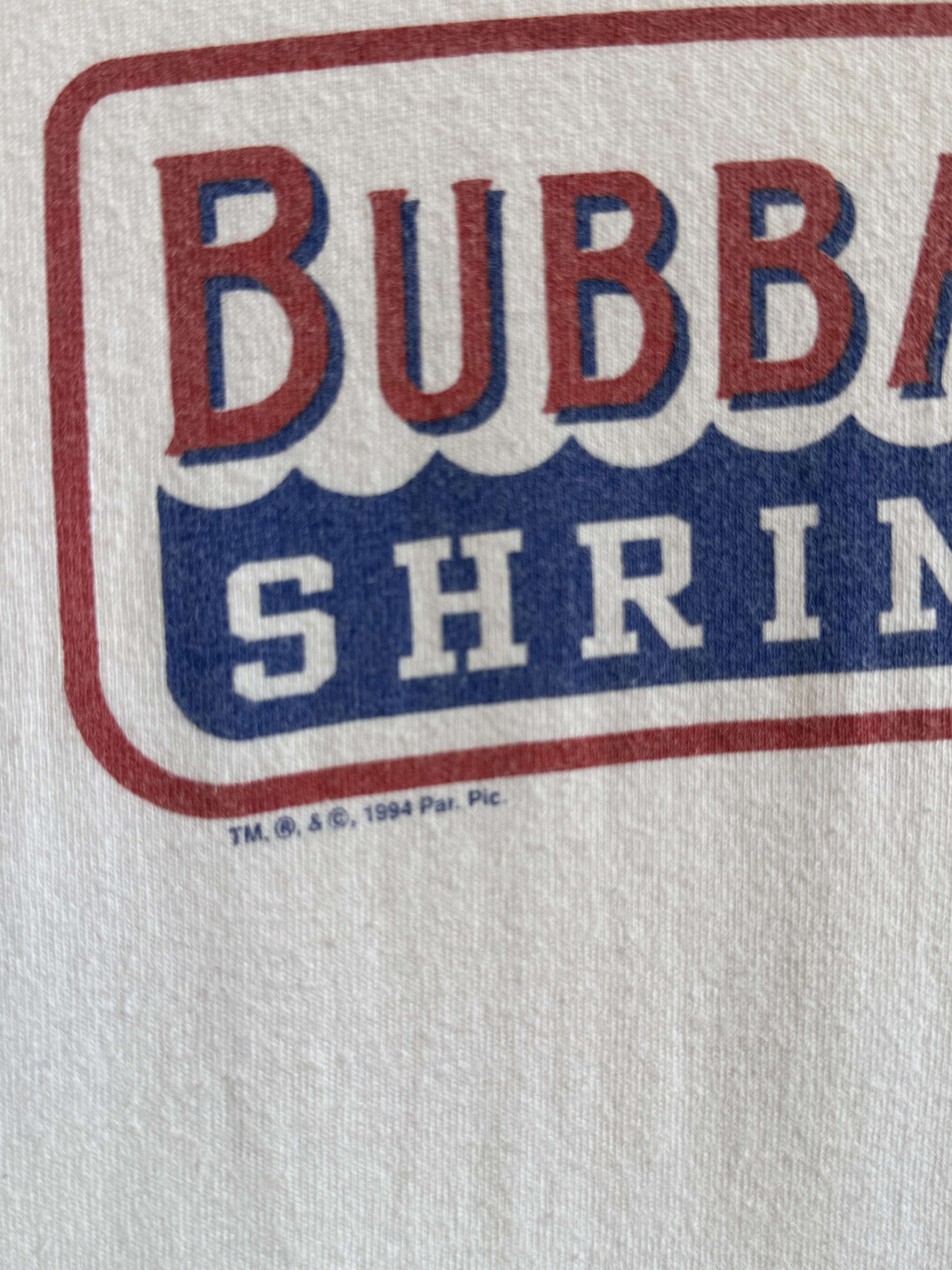 Vintage Forest Gump Bubba Gump Movie 1994's Vintage T-Shirt Size US L / EU 52-54 / 3 - 4 Thumbnail