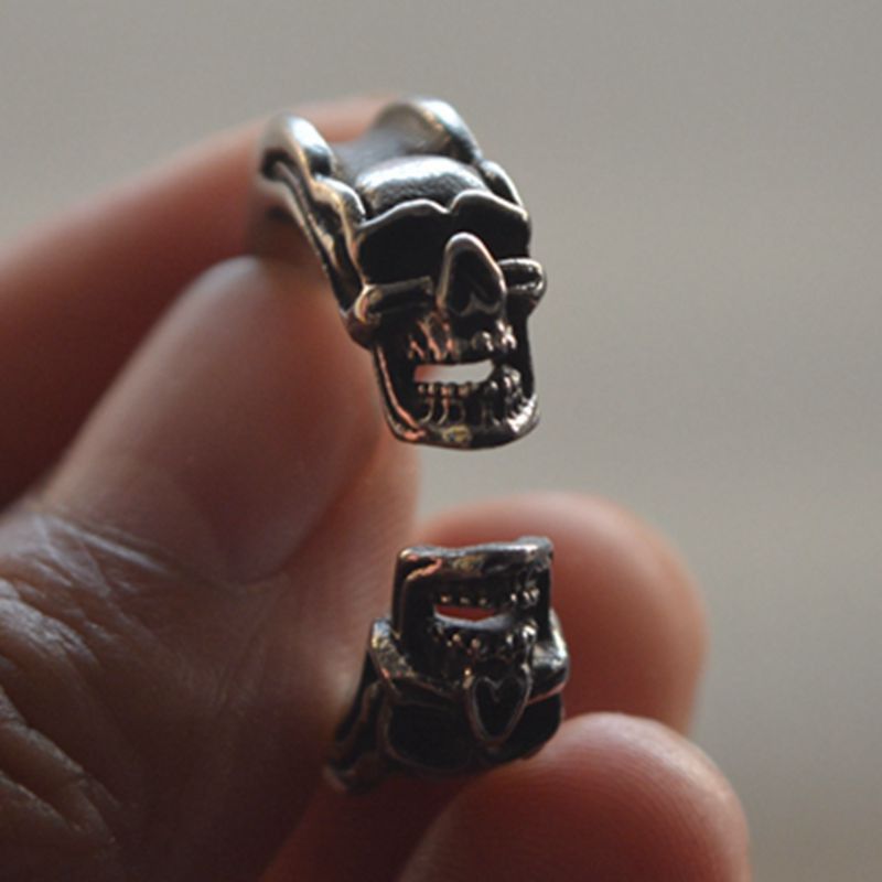 Jewelry Skull Matchless Jewelry Rings Chrome Ring (Size 7-13) Size ONE SIZE - 1 Thumbnail