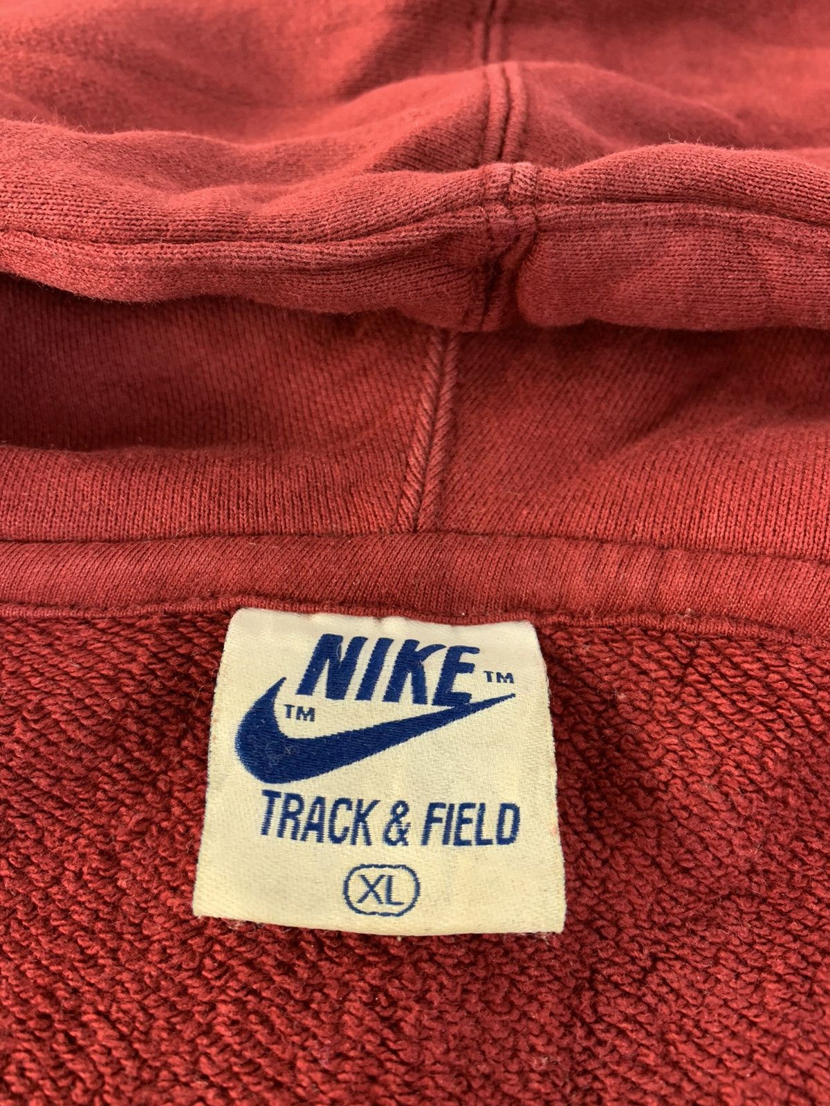 Nike 90s Nike Track & Field London ‘81 Full Zip Hoodies Size US L / EU 52-54 / 3 - 7 Thumbnail