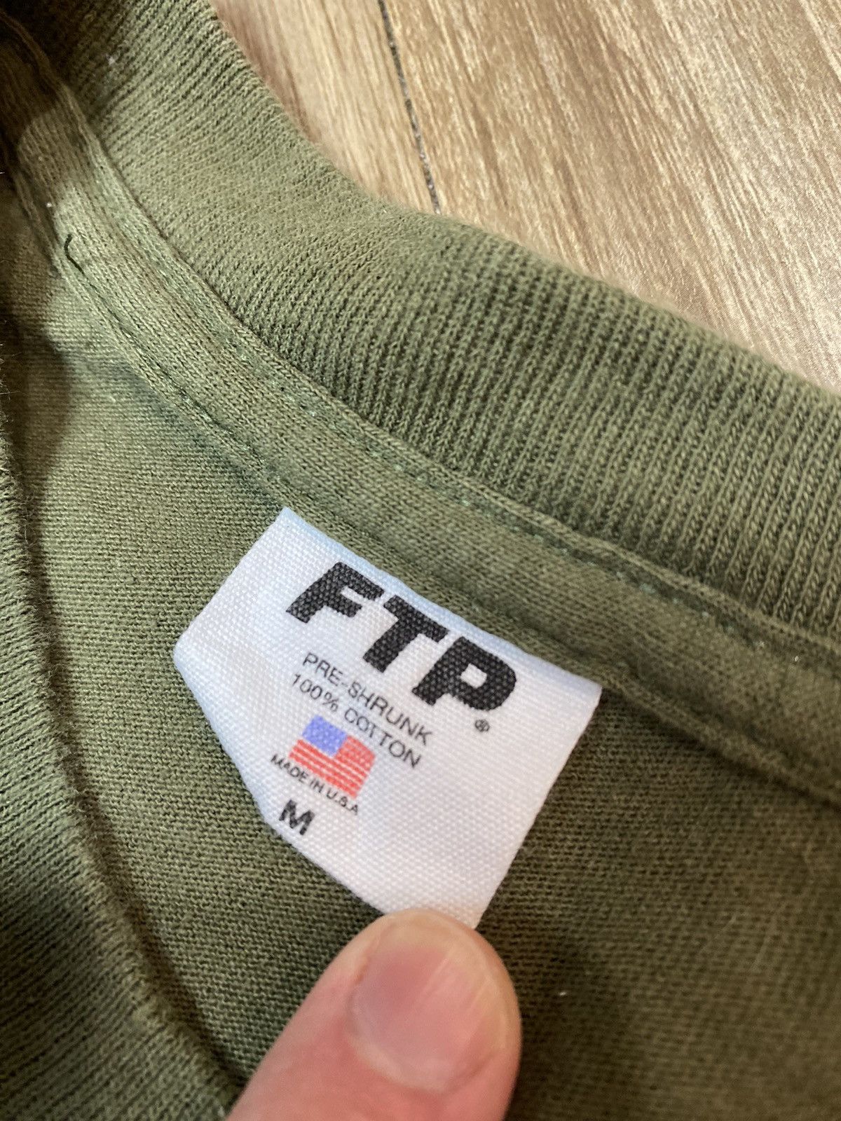 Fuck The Population FTP Made In Hell Tee Size US M / EU 48-50 / 2 - 4 Thumbnail