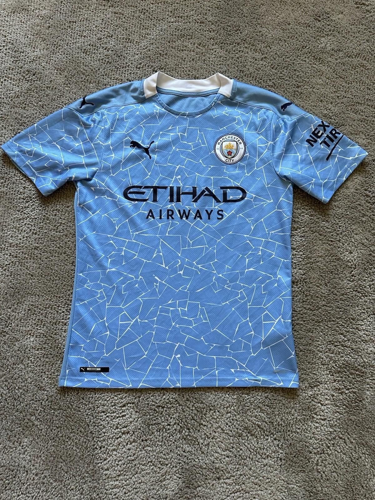 Puma MANCHESTER CITY 20-21 HOME FOOTBALL SHIRT SOCCER JERSEY PUMA Size US S / EU 44-46 / 1 - 1 Thumbnail