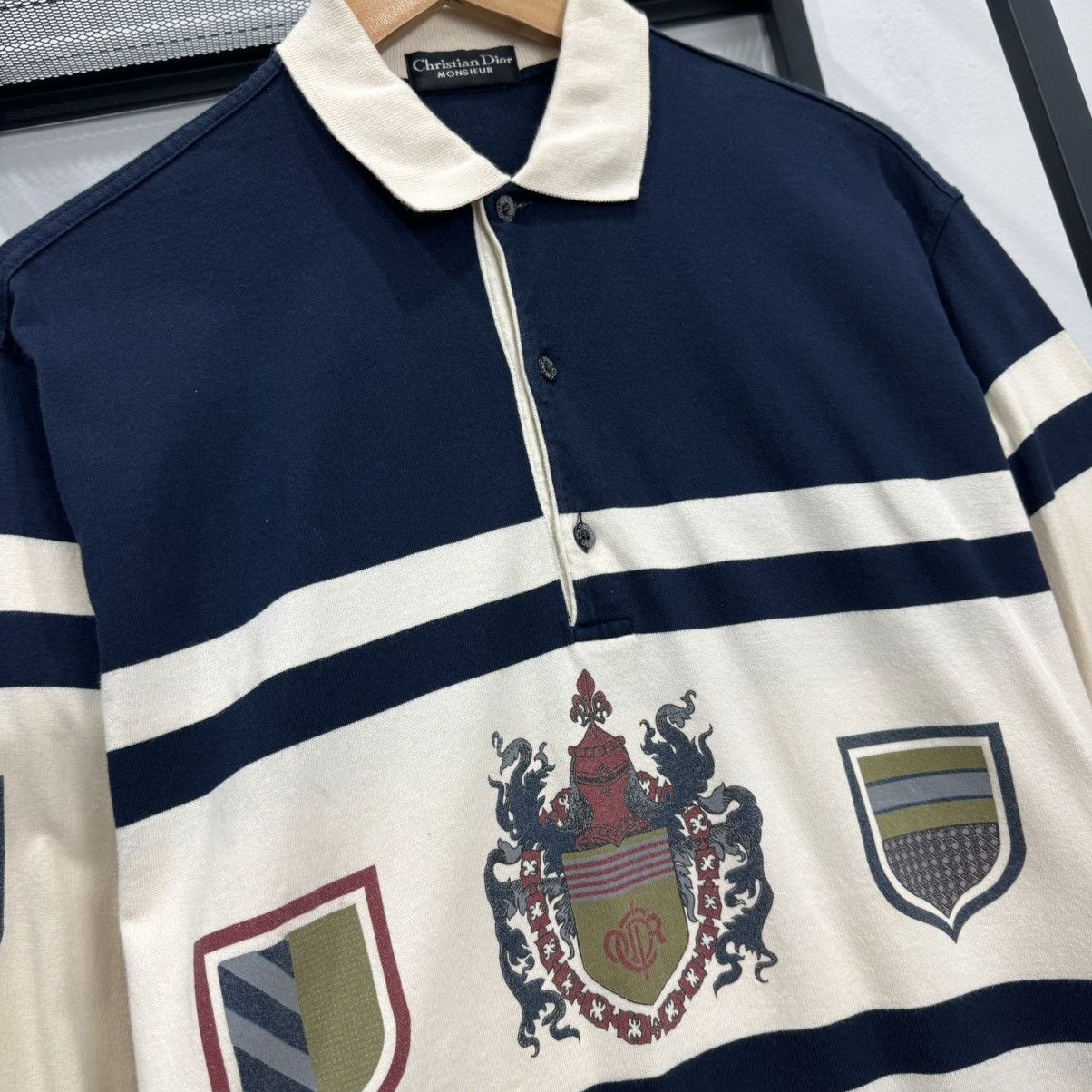 Christian Dior Monsieur × Vintage Vintage Christian Dior Monsieur Collar LS Size US L / EU 52-54 / 3 - 4 Thumbnail