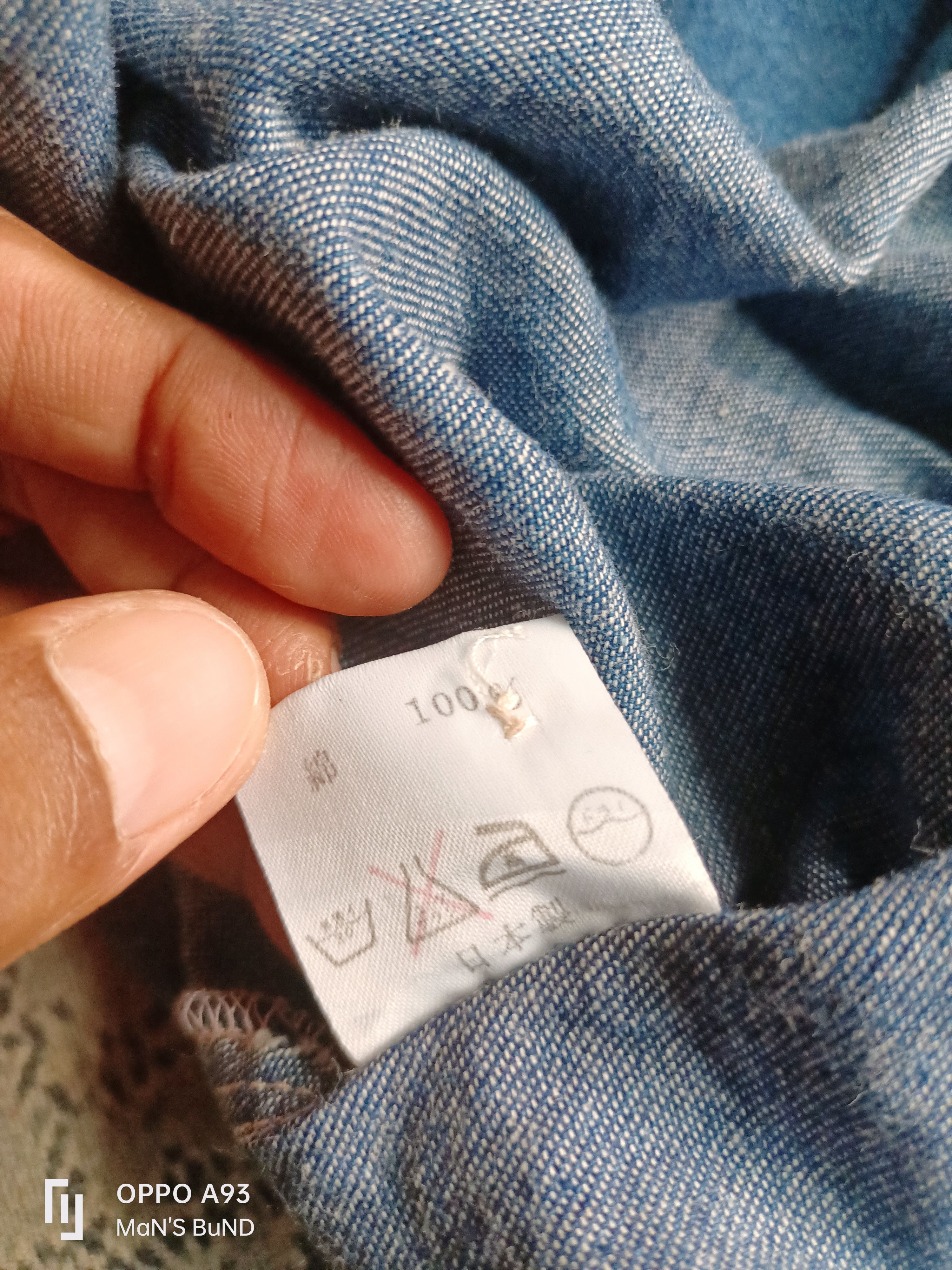 C.P. Company Distressed C.P COMPANY Denime Shirt Size US L / EU 52-54 / 3 - 6 Thumbnail
