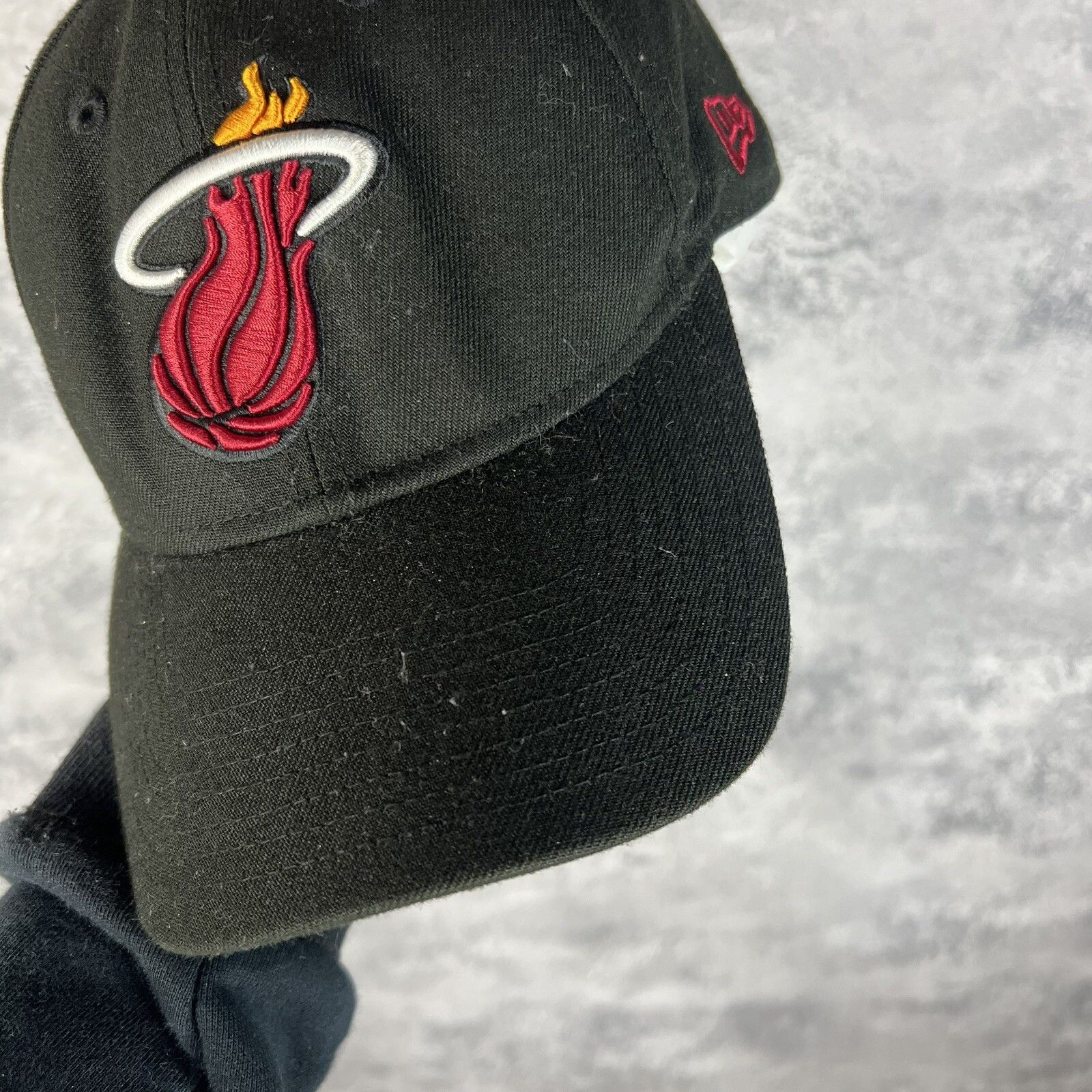 New Era Miami Heat New Era Cap Men's Black Polyester One Size ` Size ONE SIZE - 5 Thumbnail